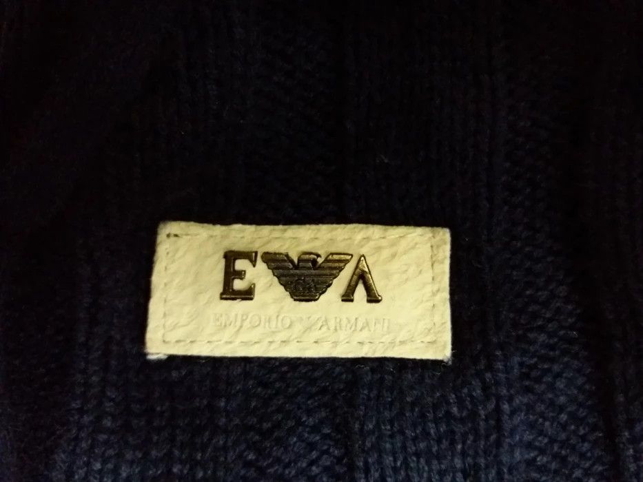 Emporio Armani Emporio Armani knitwear hooded Size US L / EU 52-54 / 3 - 5 Thumbnail
