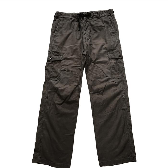 Uniqlo Vintage Uniqlo Dark Gray Cargo Pants 6 Pockets | Grailed