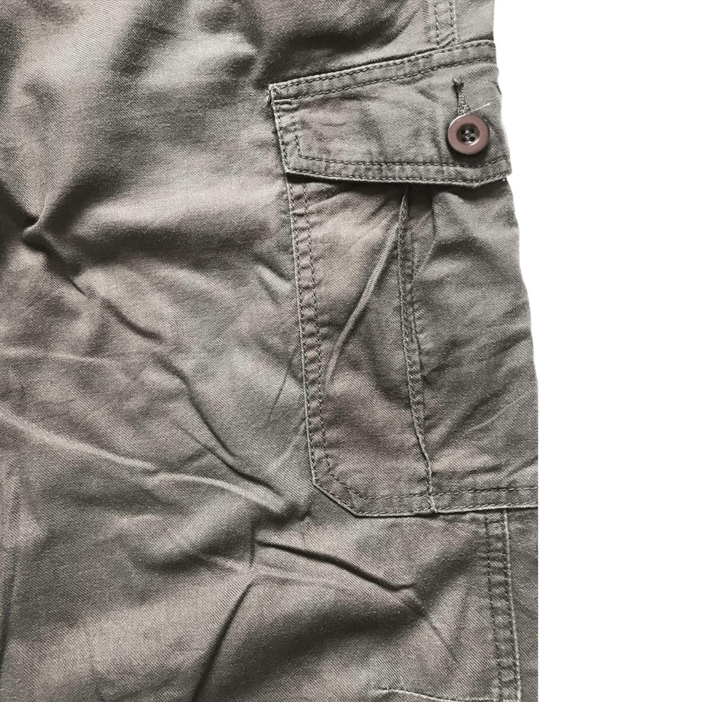 Japanese Brand Vintage Uniqlo Dark Gray Cargo Pants 6 Pockets Size US 36 / EU 52 - 6 Thumbnail