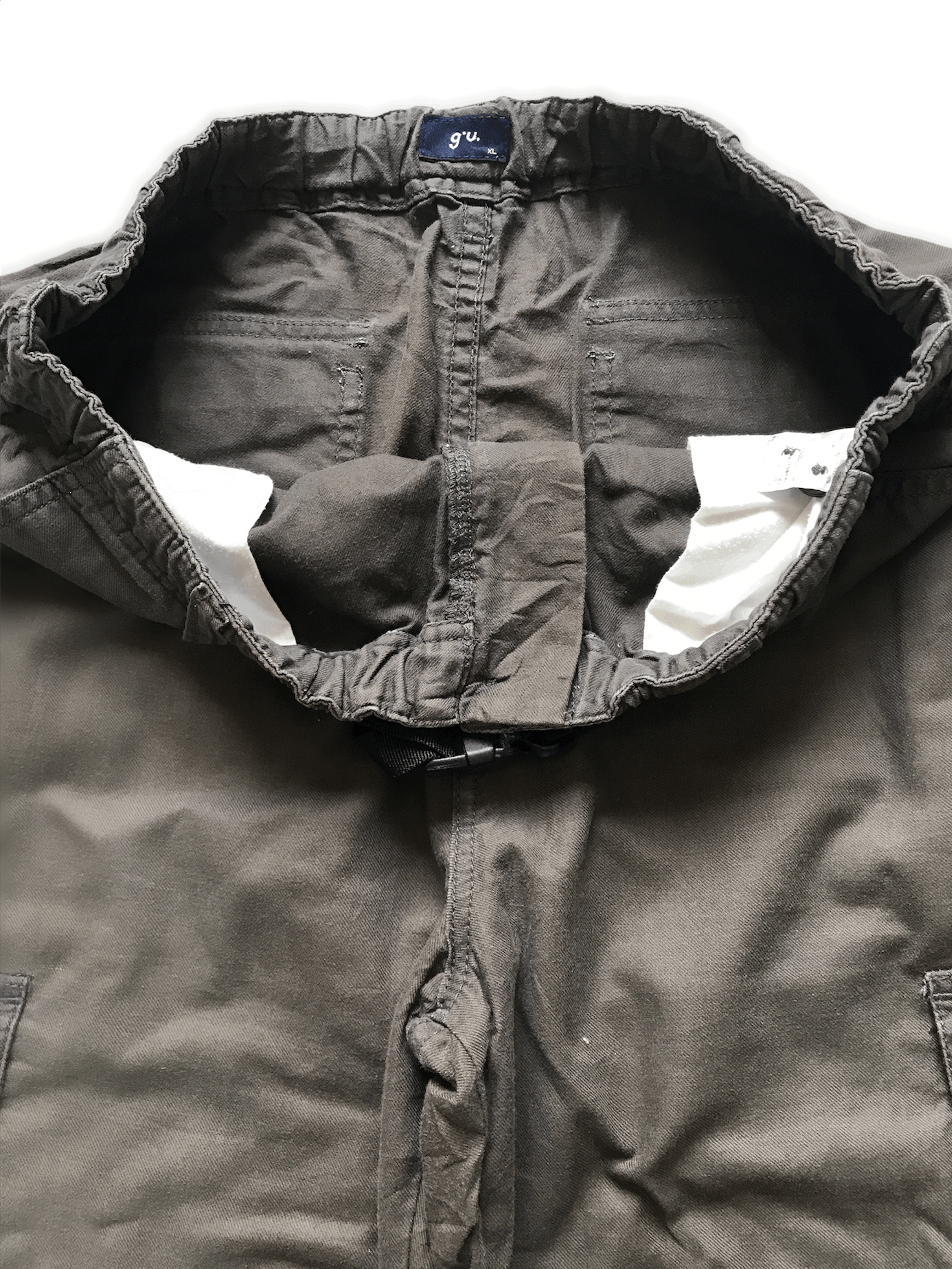 Japanese Brand Vintage Uniqlo Dark Gray Cargo Pants 6 Pockets Size US 36 / EU 52 - 5 Thumbnail
