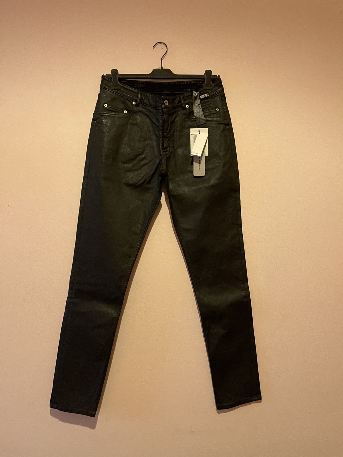 RICK OWENS tyrone cut FW21 coating waxed