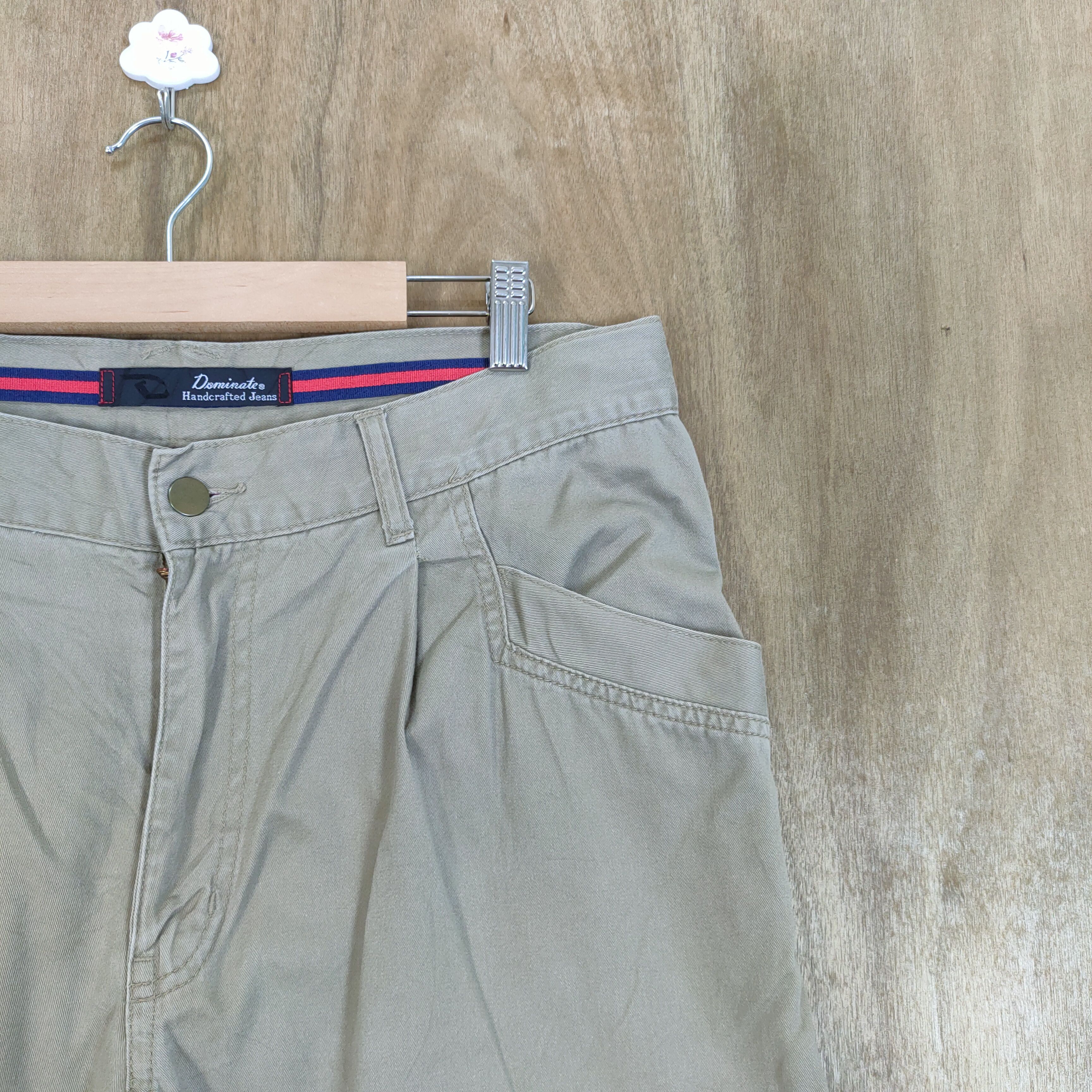 Japanese Brand × Seditionaries VINTAGE DOMINATE HANDCRAFTED SRING LEG CARGO PANTS Size US 34 / EU 50 - 6 Thumbnail