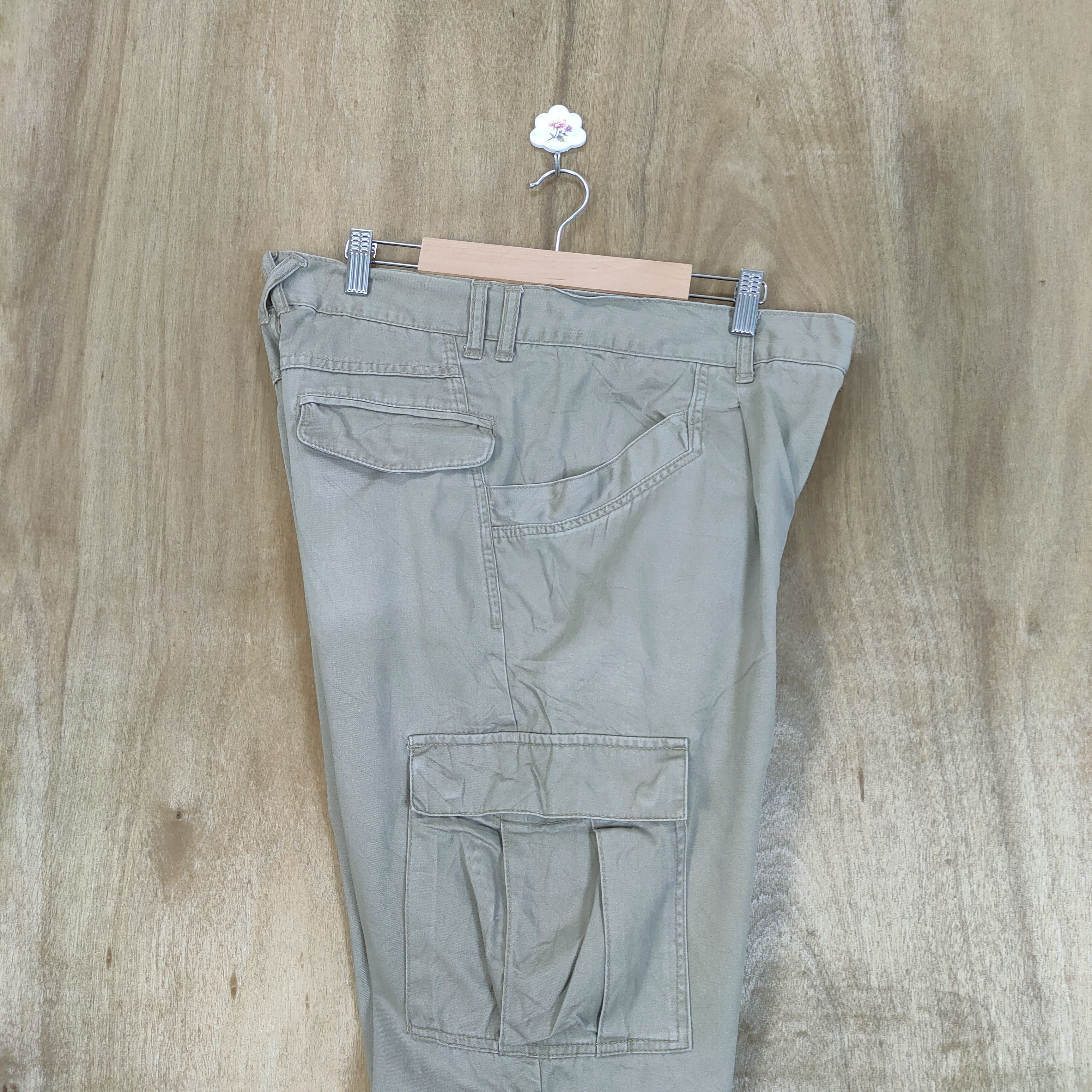 Japanese Brand × Seditionaries VINTAGE DOMINATE HANDCRAFTED SRING LEG CARGO PANTS Size US 34 / EU 50 - 12 Thumbnail