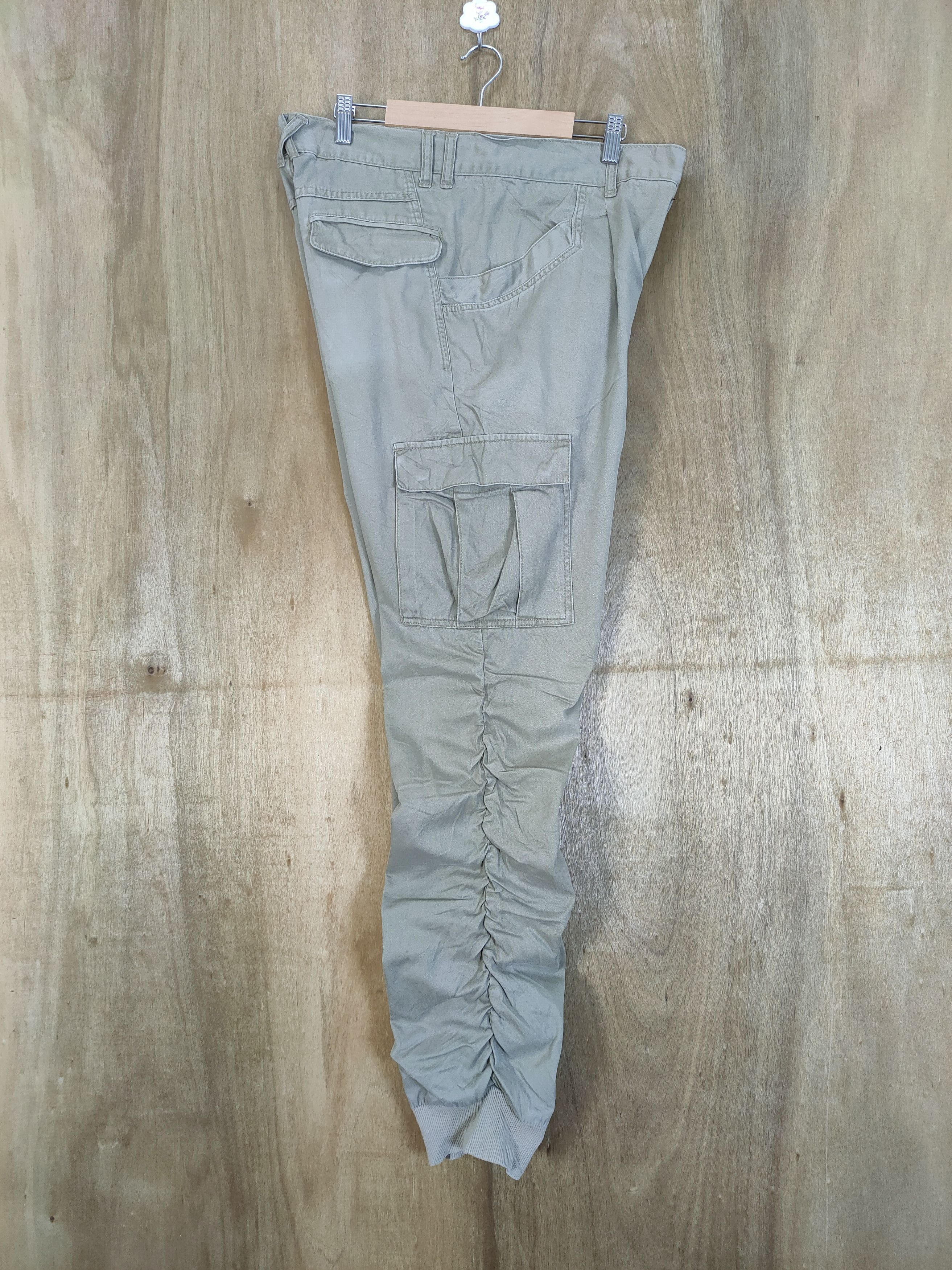 Japanese Brand × Seditionaries VINTAGE DOMINATE HANDCRAFTED SRING LEG CARGO PANTS Size US 34 / EU 50 - 11 Thumbnail