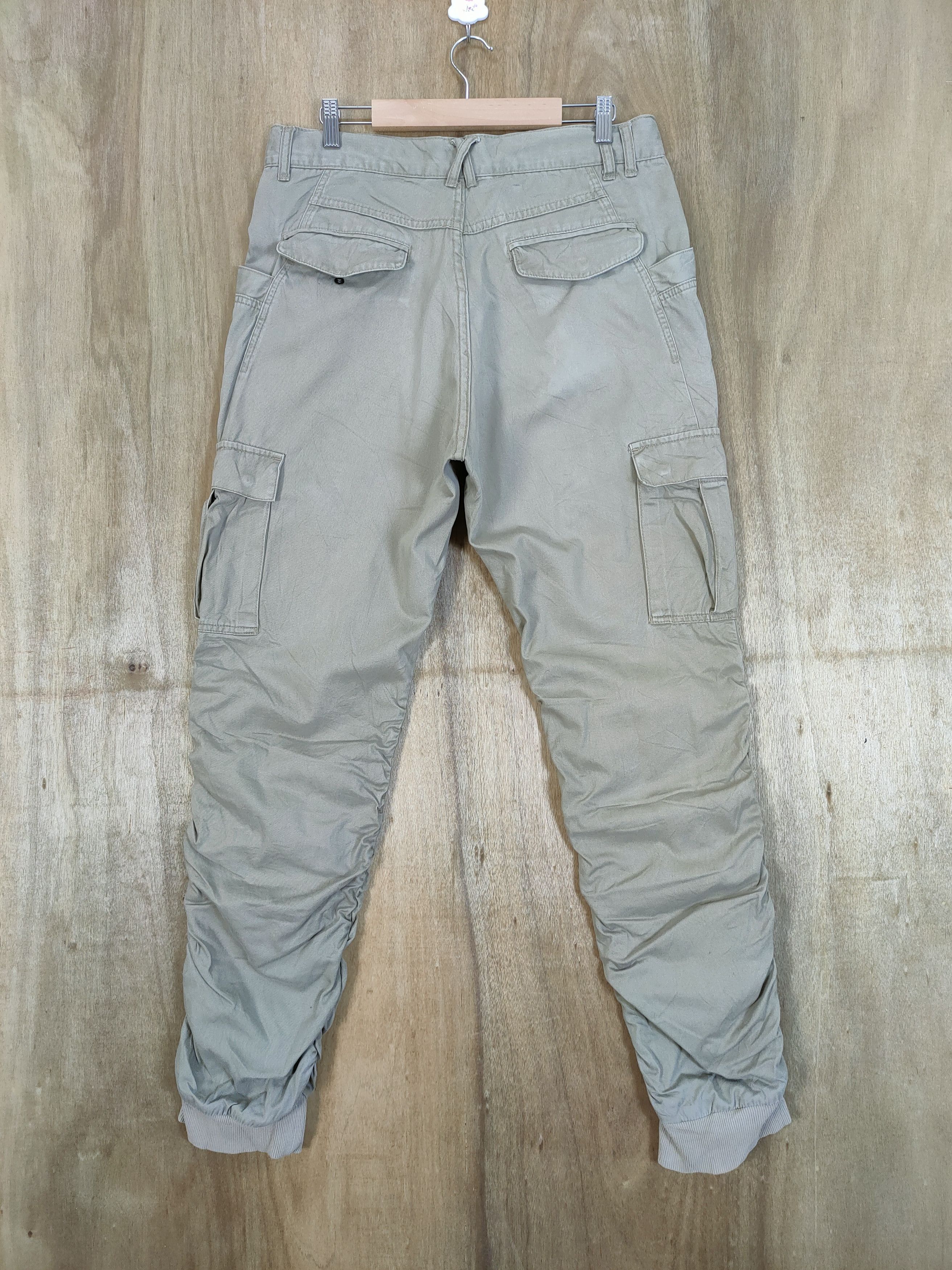 Japanese Brand × Seditionaries VINTAGE DOMINATE HANDCRAFTED SRING LEG CARGO PANTS Size US 34 / EU 50 - 7 Thumbnail