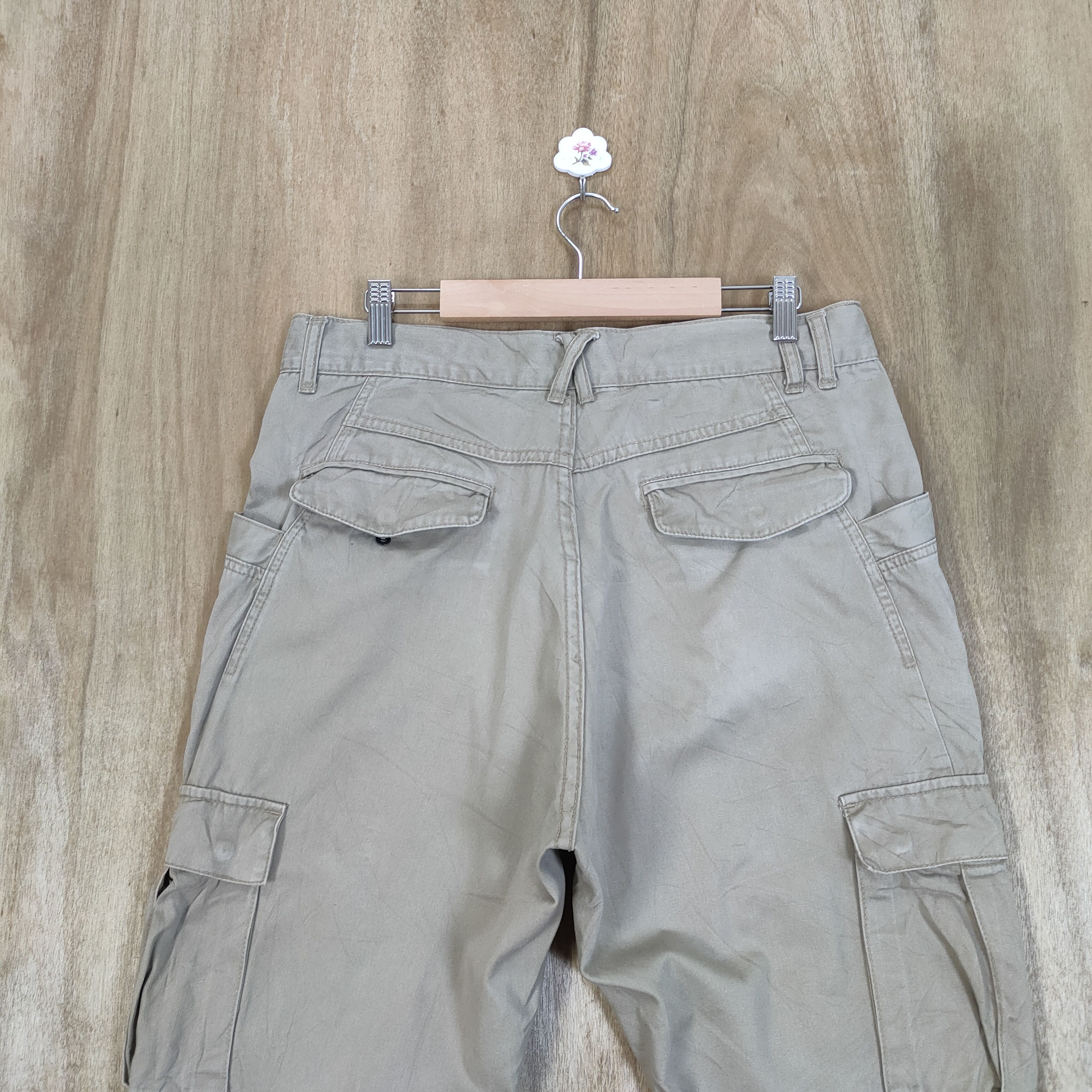 Japanese Brand × Seditionaries VINTAGE DOMINATE HANDCRAFTED SRING LEG CARGO PANTS Size US 34 / EU 50 - 8 Thumbnail