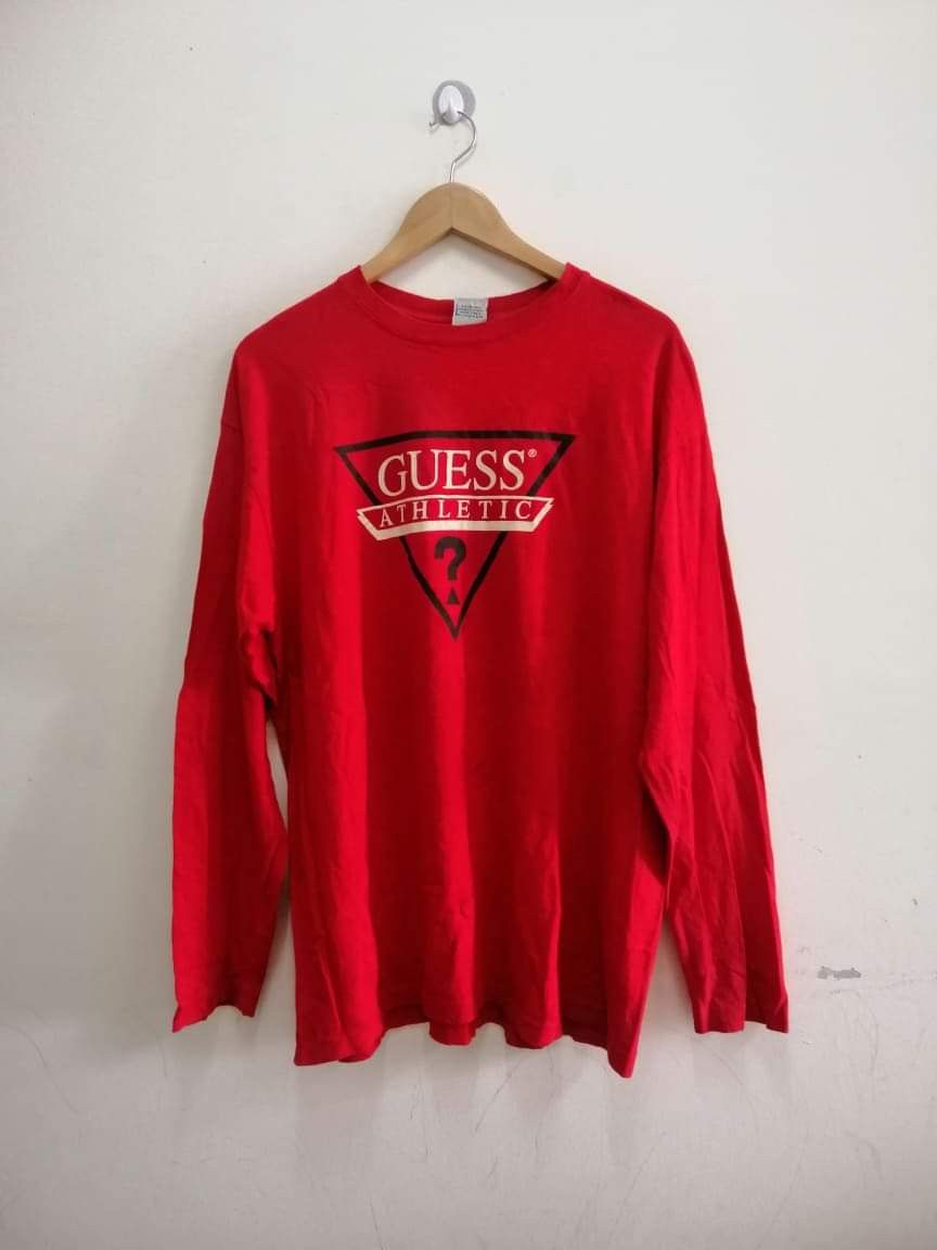 Guess Vintage Guess 96 longsleeve Asap Rocky style/Travis Scott Size US L / EU 52-54 / 3 - 1 Thumbnail