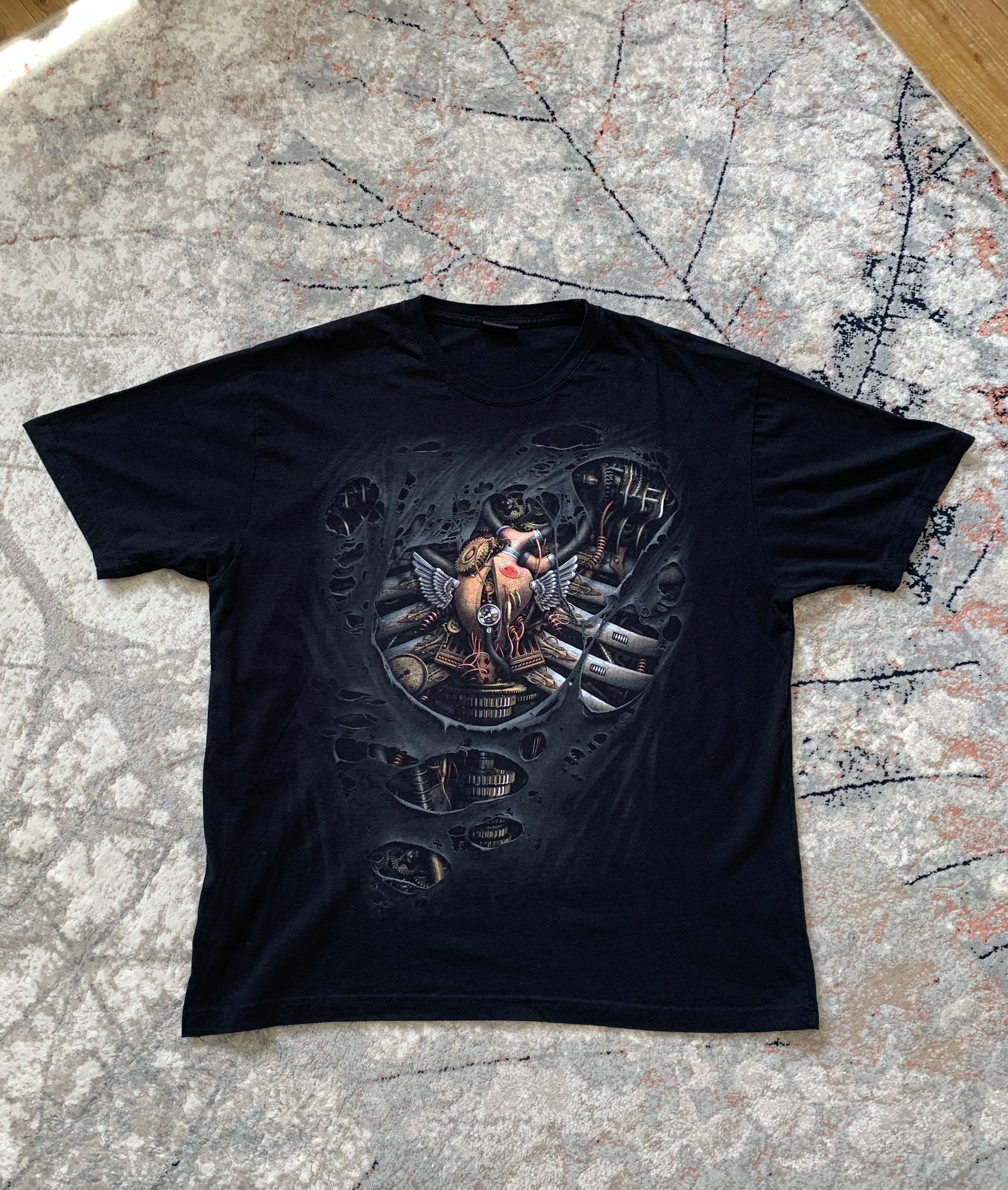 Other Spiral Vintage Iron Heart T-Shirt Size US XXL / EU 58 / 5 - 3 Thumbnail