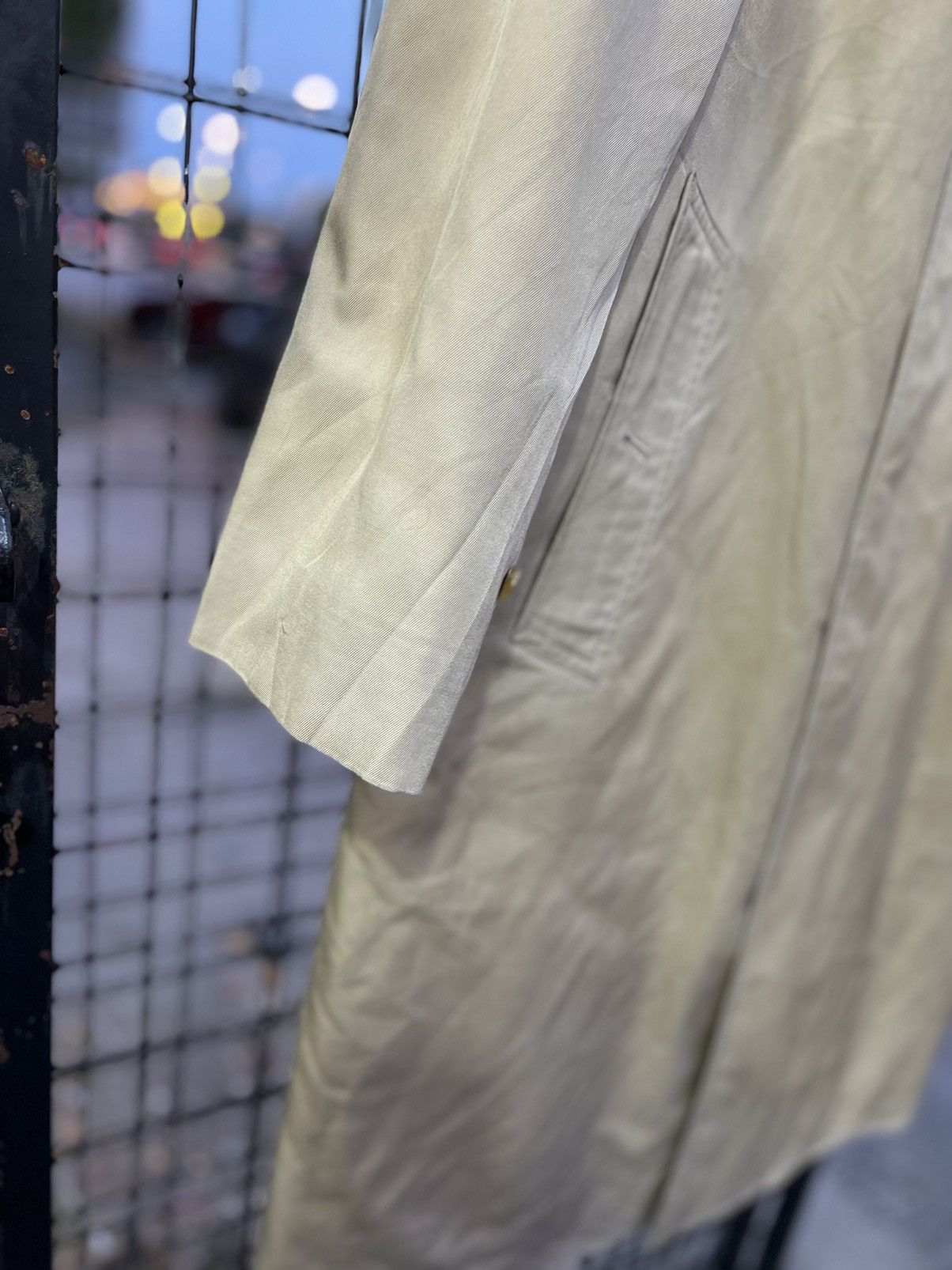 Burberry × Vintage Vintage 🔥 Burberry London tranchcoat long jacket Size US L / EU 52-54 / 3 - 8 Thumbnail