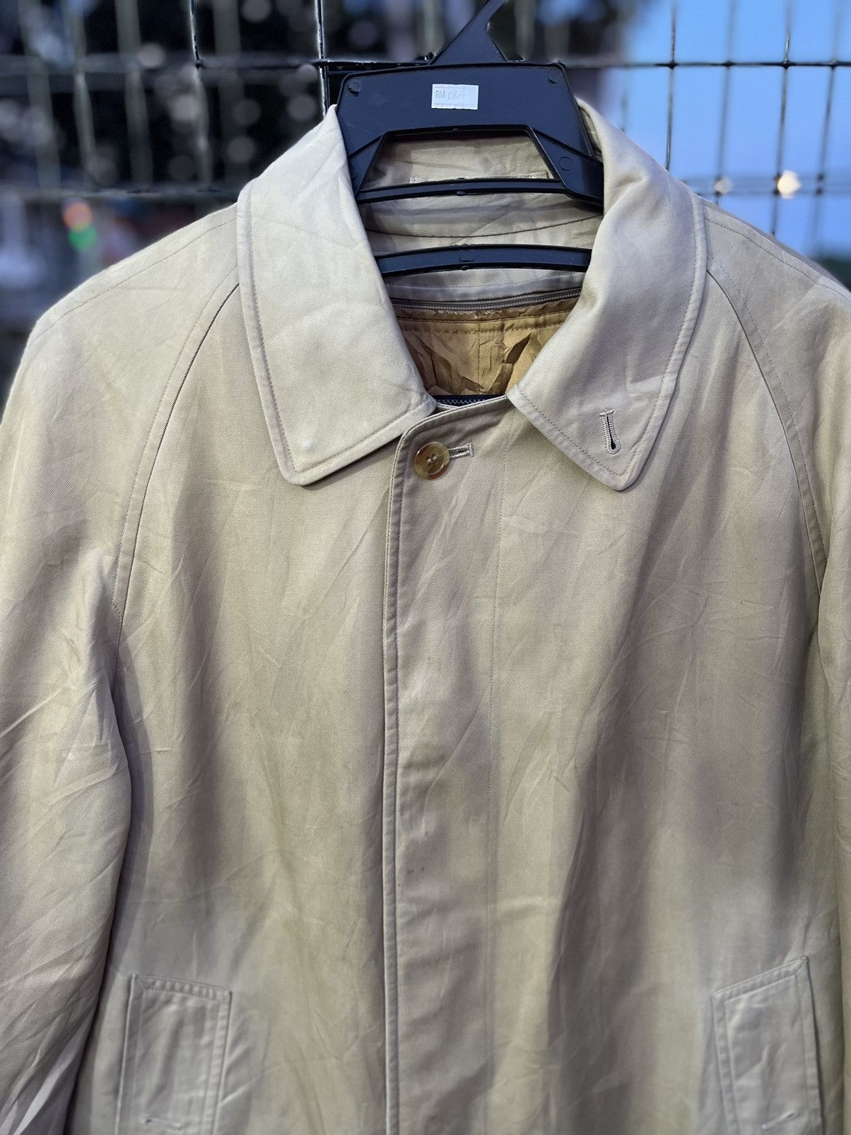 Burberry × Vintage Vintage 🔥 Burberry London tranchcoat long jacket Size US L / EU 52-54 / 3 - 2 Thumbnail