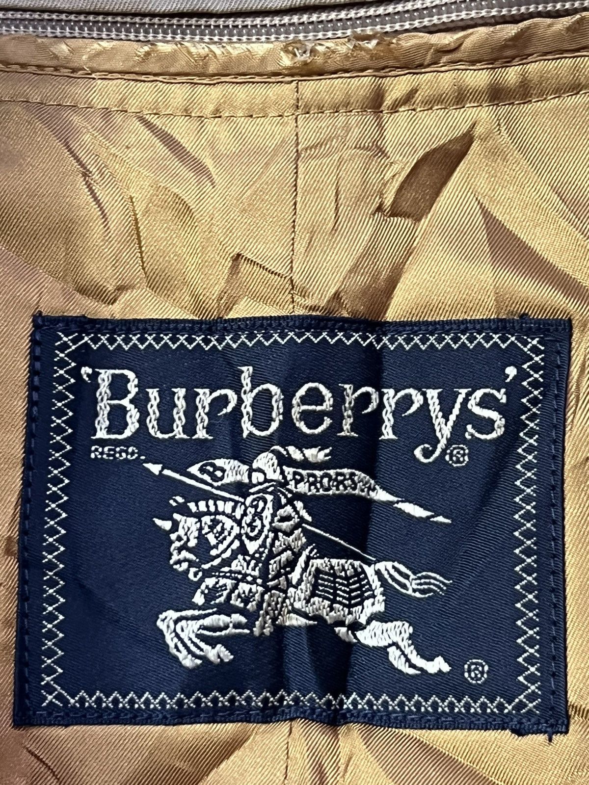 Burberry × Vintage Vintage 🔥 Burberry London tranchcoat long jacket Size US L / EU 52-54 / 3 - 4 Thumbnail