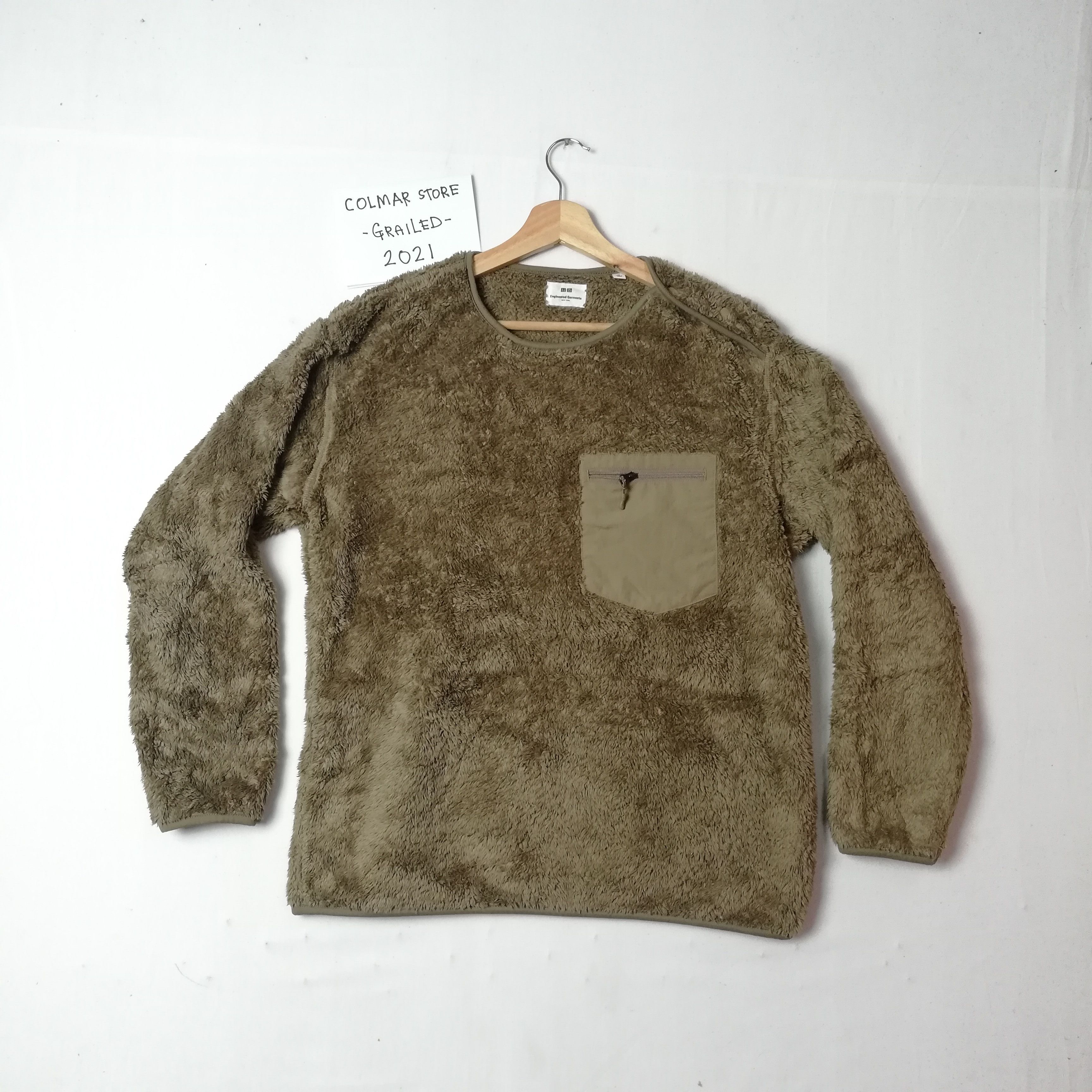 Engineered Garments Vintage Engineered Garments x Uniqlo Fleece Sweatshirt Size US L / EU 52-54 / 3 - 1 Thumbnail