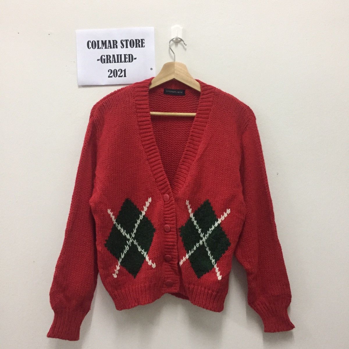 Aran Isles Knitwear Vintage Coconut Grove Knitted Cardigan Size US M / EU 48-50 / 2 - 1 Thumbnail