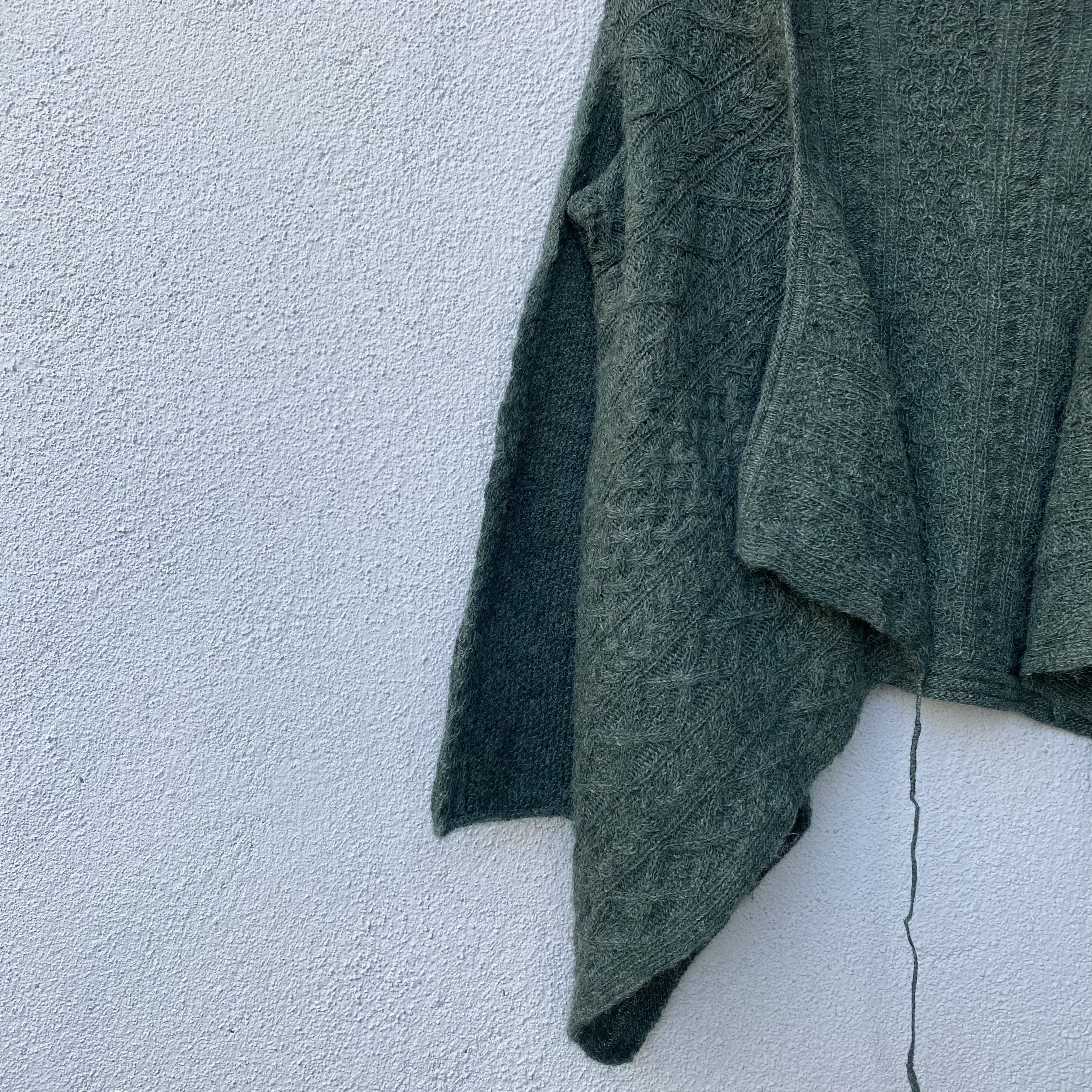 Tomorrowland Macphee Tommorowland Mohair Handknit Waterfall Knit Cardigan Size US S / EU 44-46 / 1 - 4 Thumbnail