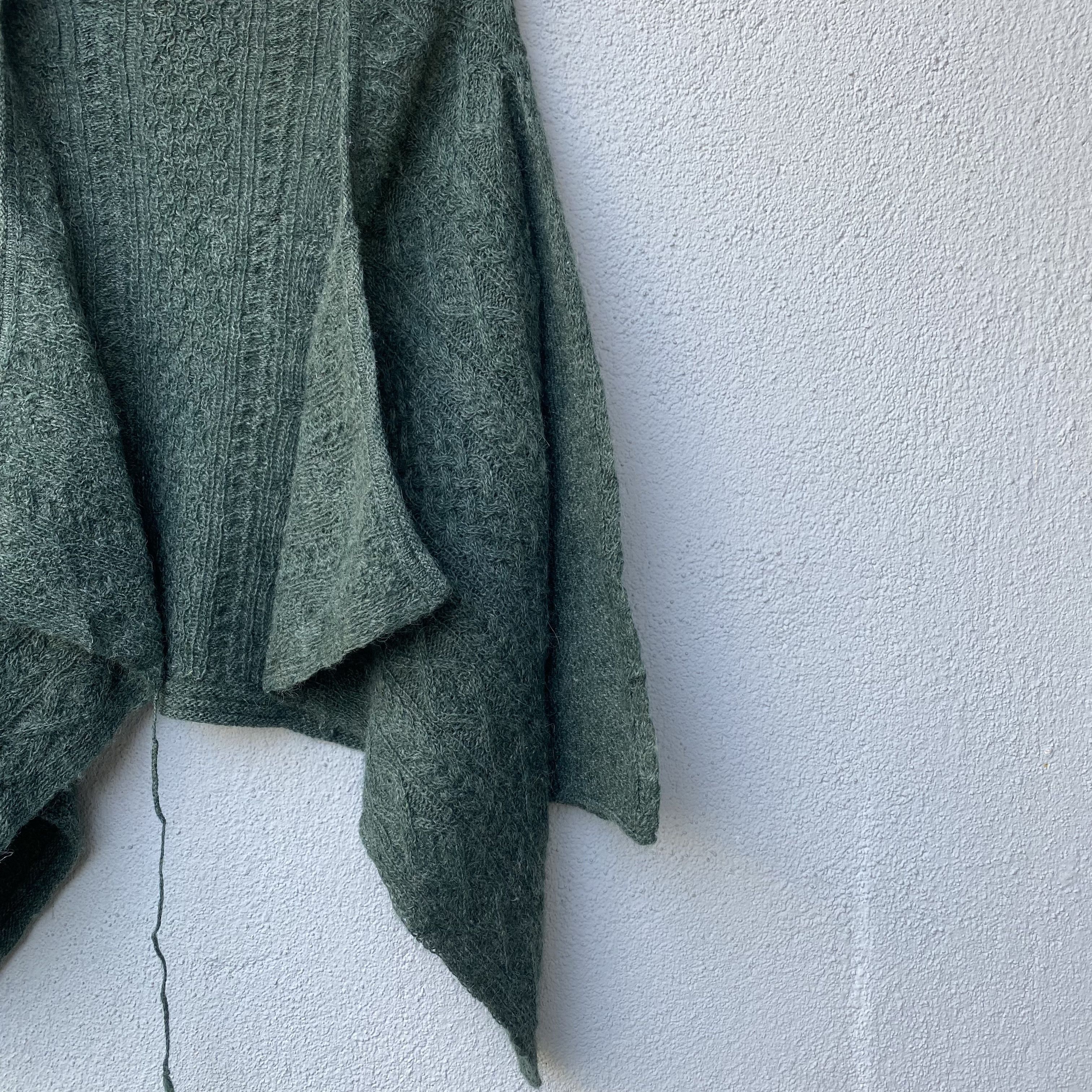 Tomorrowland Macphee Tommorowland Mohair Handknit Waterfall Knit Cardigan Size US S / EU 44-46 / 1 - 5 Thumbnail