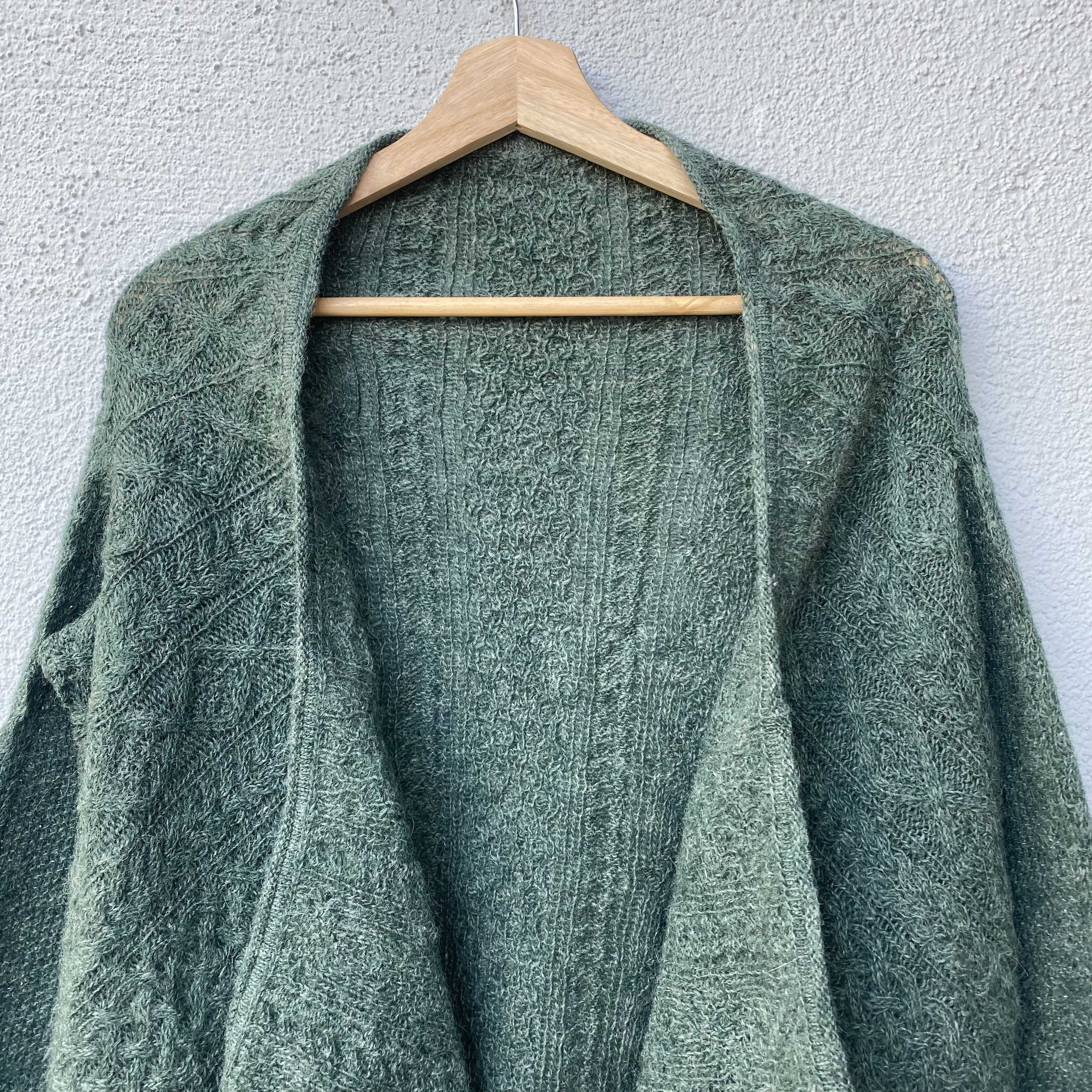 Tomorrowland Macphee Tommorowland Mohair Handknit Waterfall Knit Cardigan Size US S / EU 44-46 / 1 - 2 Thumbnail