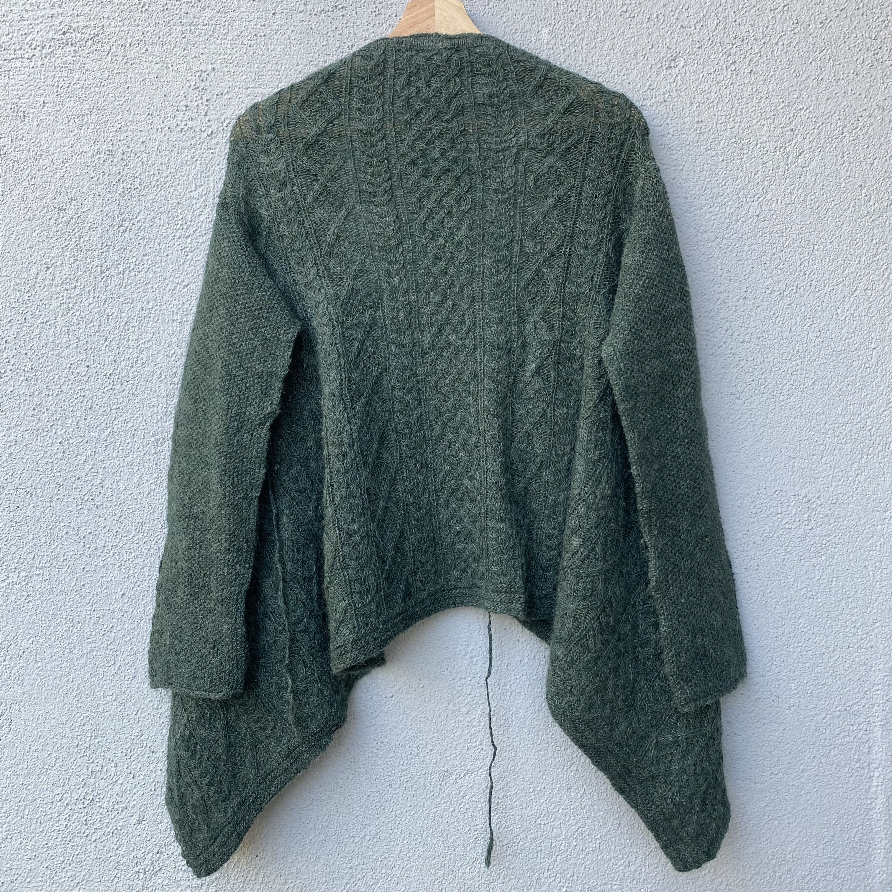 Tomorrowland Macphee Tommorowland Mohair Handknit Waterfall Knit Cardigan Size US S / EU 44-46 / 1 - 12 Thumbnail