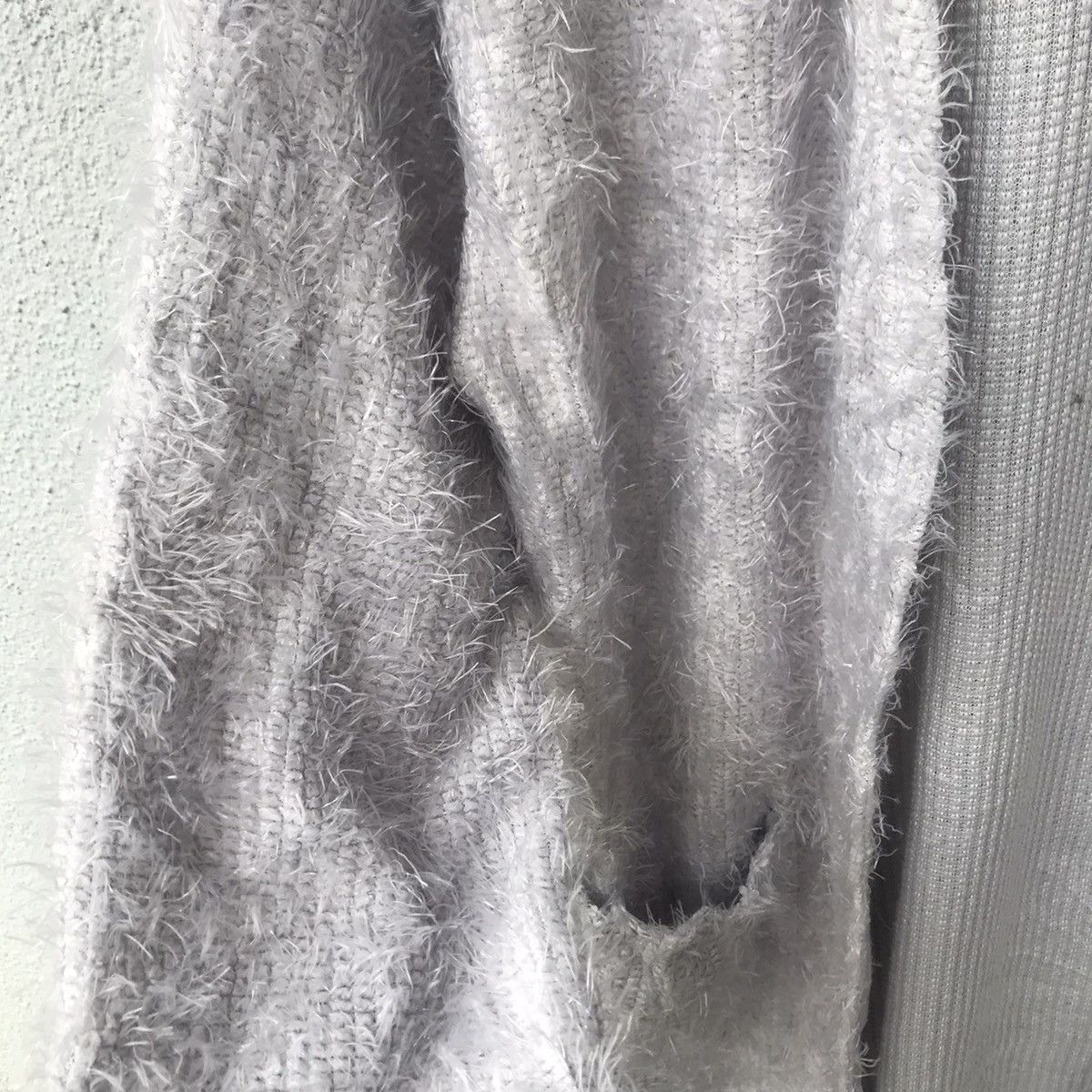 Japanese Brand Vintage Prtit Repos Shag Shaggy Fur Cardigan Size US M / EU 48-50 / 2 - 7 Thumbnail