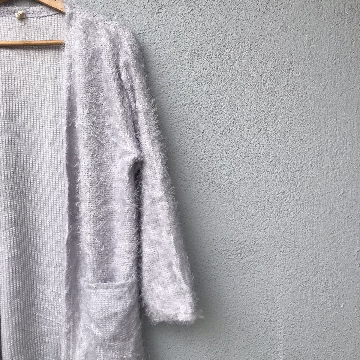 Japanese Brand Vintage Prtit Repos Shag Shaggy Fur Cardigan Size US M / EU 48-50 / 2 - 5 Thumbnail