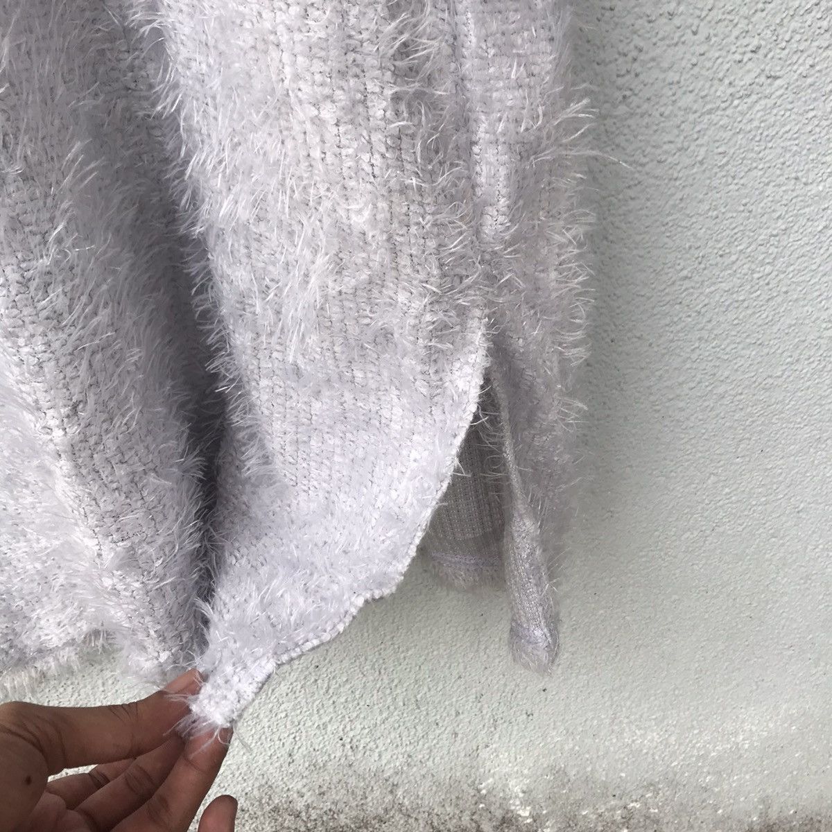 Japanese Brand Vintage Prtit Repos Shag Shaggy Fur Cardigan Size US M / EU 48-50 / 2 - 13 Thumbnail