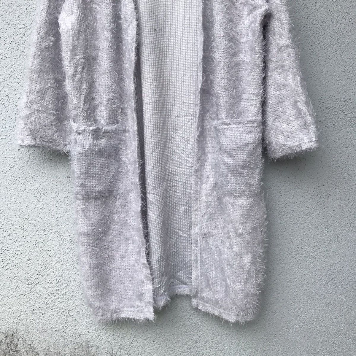 Japanese Brand Vintage Prtit Repos Shag Shaggy Fur Cardigan Size US M / EU 48-50 / 2 - 3 Thumbnail