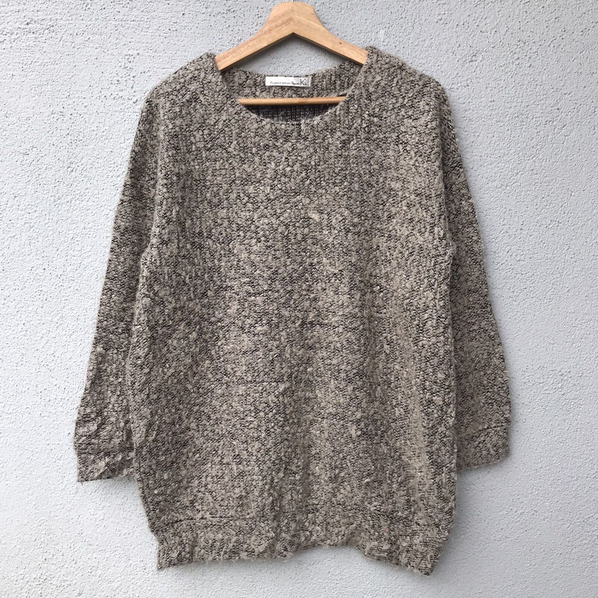 Aran Isles Knitwear Vintage Japanese Brand Mohair Pullover Knitwear Size US M / EU 48-50 / 2 - 1 Thumbnail