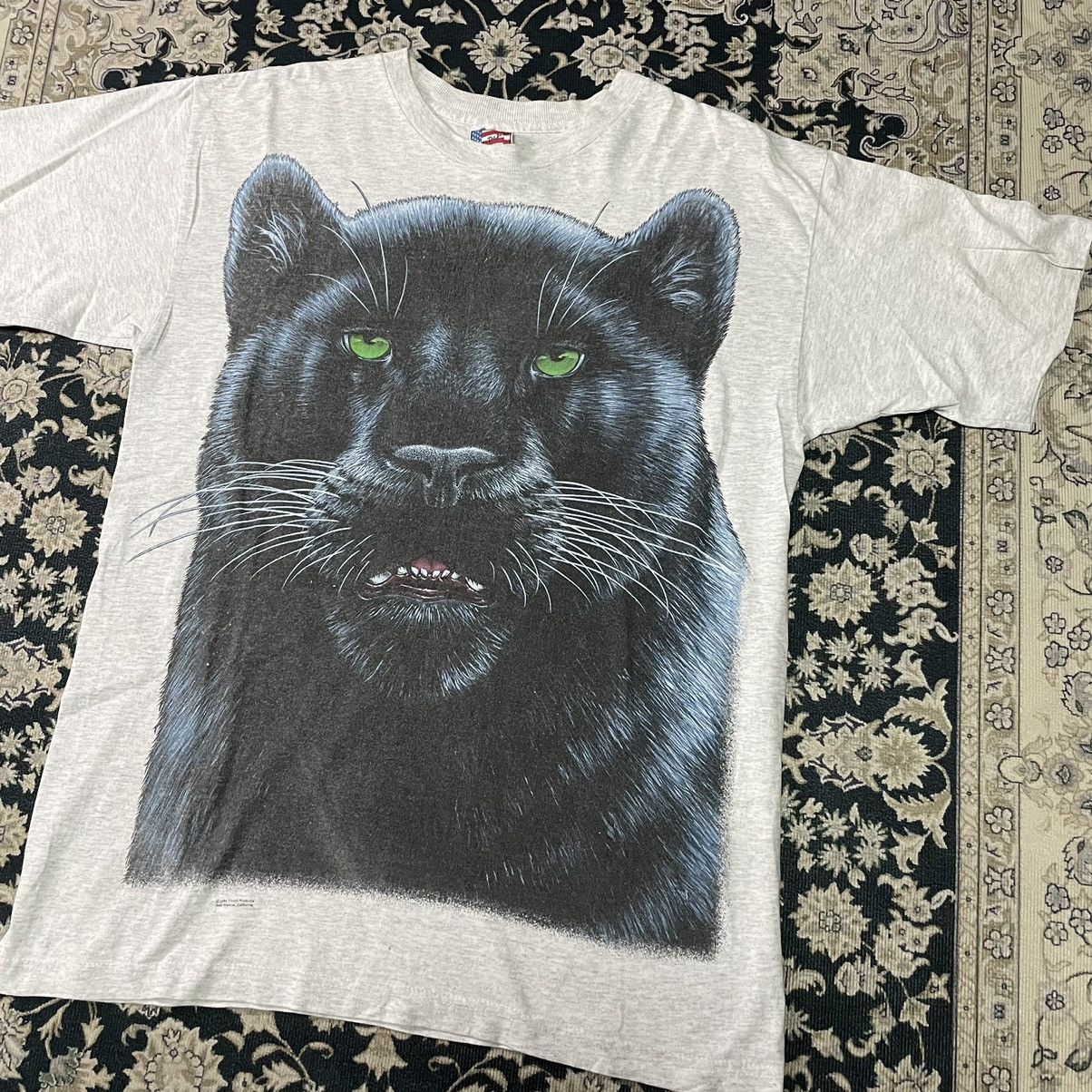 Trinity The Label × Vintage Black Panther Big Head vintage Size US L / EU 52-54 / 3 - 3 Thumbnail