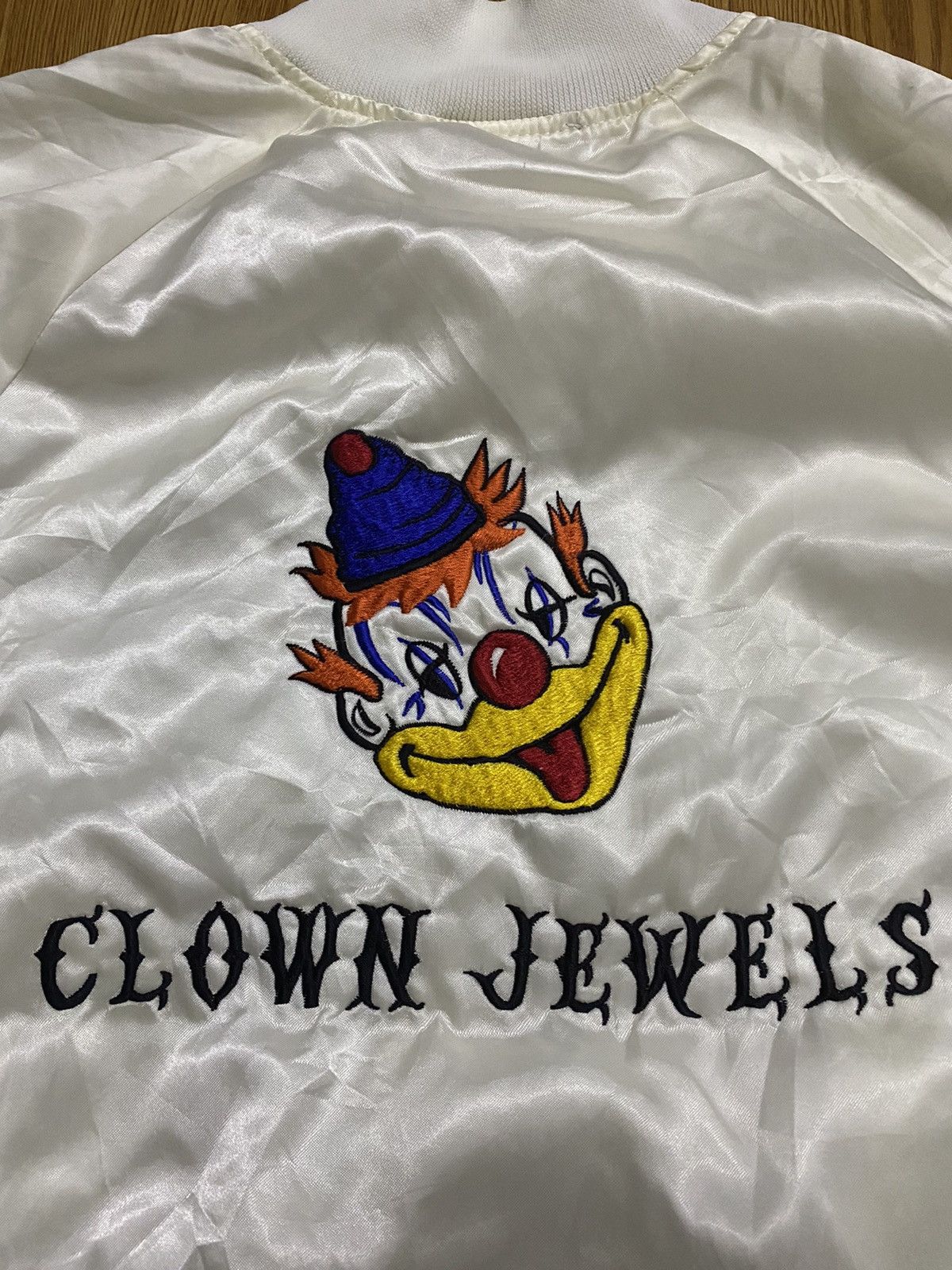 Designer Hartwell Barbi Clown Jewel Big Logo Satin Jacket Size US M / EU 48-50 / 2 - 8 Thumbnail
