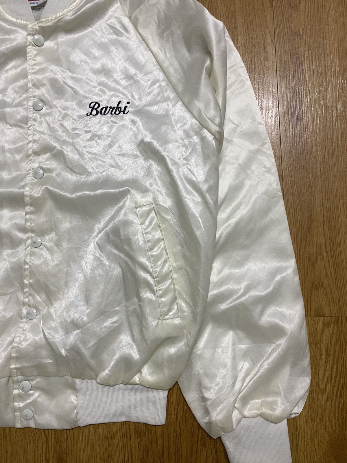 Designer Hartwell Barbi Clown Jewel Big Logo Satin Jacket Size US M / EU 48-50 / 2 - 4 Thumbnail