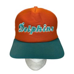 Vintage Miami Dolphins Apex One Snapback Hat Ace Ventura Jim Carrey