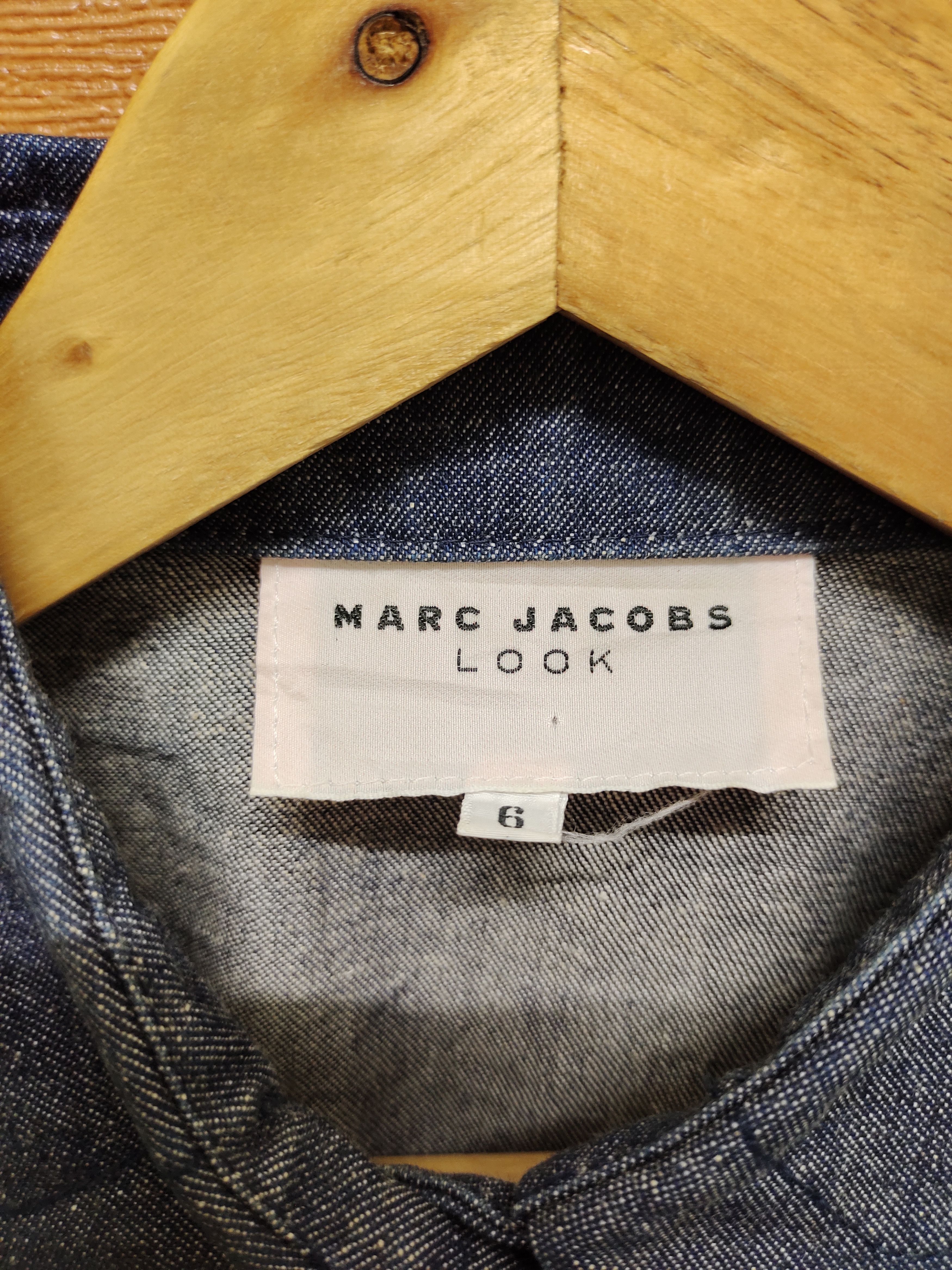Marc by Marc Jacobs Vintage Marc Jacobs Look Denim Shirt Size M / US 6-8 / IT 42-44 - 8 Thumbnail