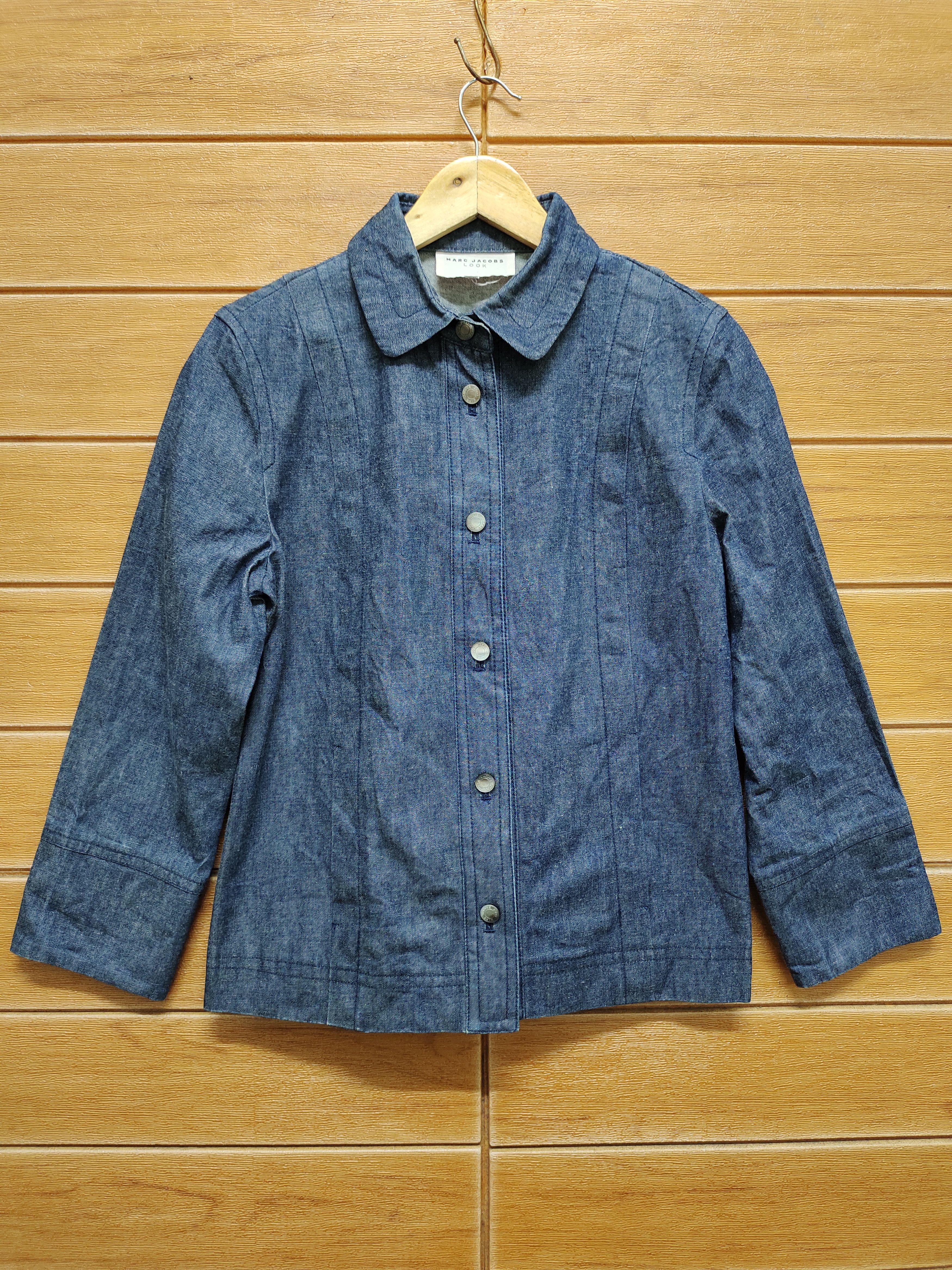 Marc by Marc Jacobs Vintage Marc Jacobs Look Denim Shirt Size M / US 6-8 / IT 42-44 - 2 Thumbnail