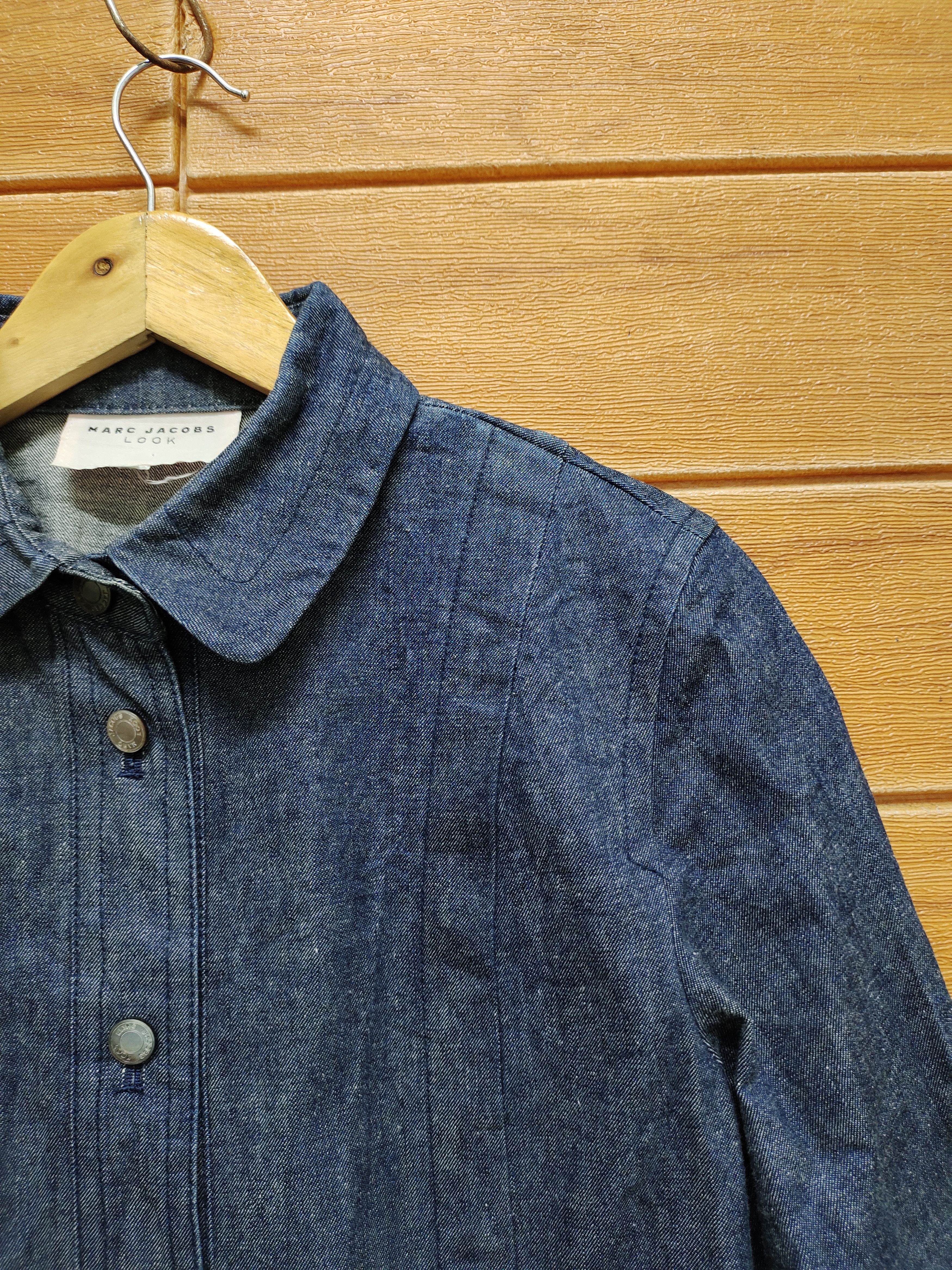 Marc by Marc Jacobs Vintage Marc Jacobs Look Denim Shirt Size M / US 6-8 / IT 42-44 - 5 Thumbnail