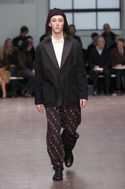 Issey Miyake Issey Miyake Men - AW04 Reconstructed Hybrid Baggy Pants Size US 34 / EU 50 - 2 Thumbnail