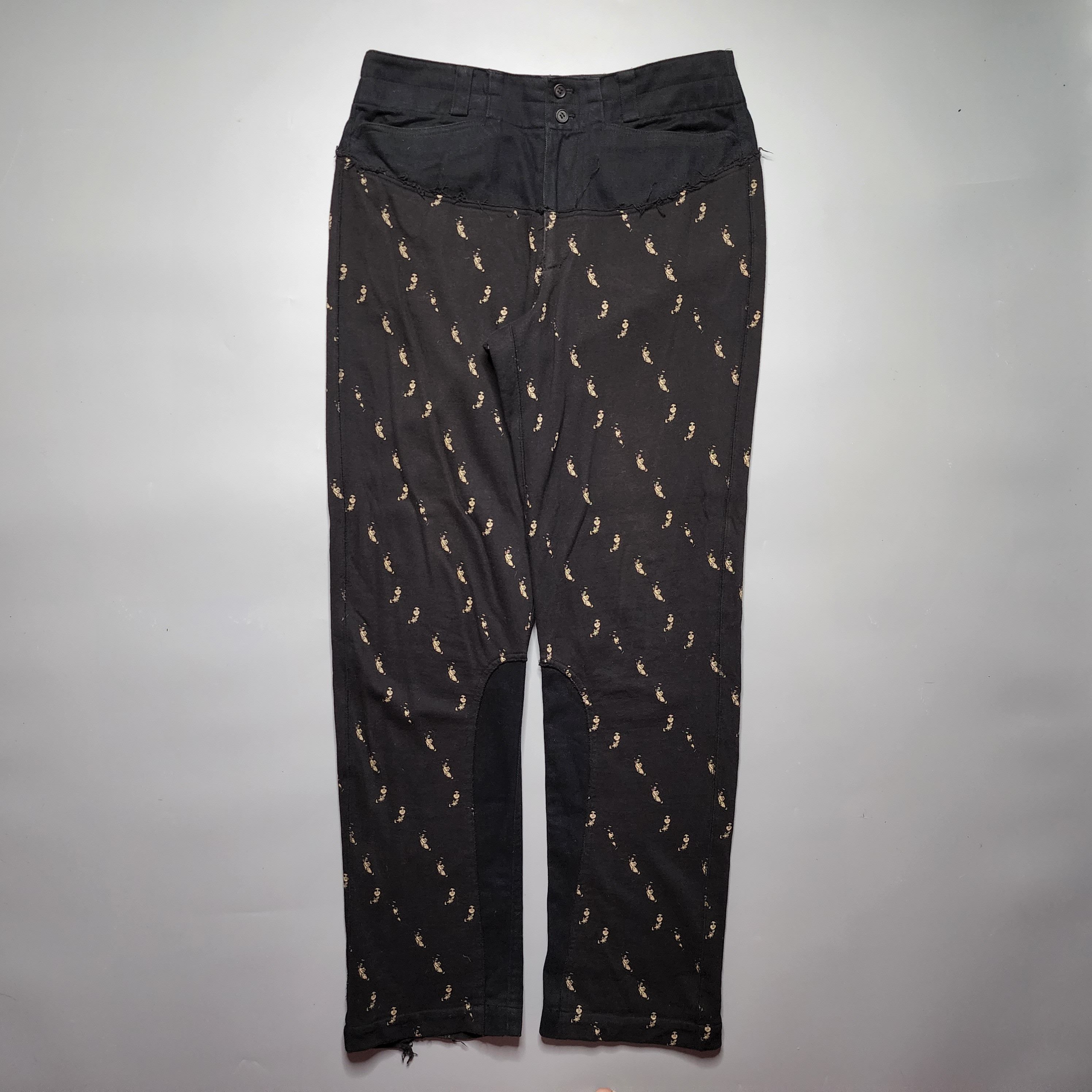 Issey Miyake Issey Miyake Men - AW04 Reconstructed Hybrid Baggy Pants Size US 34 / EU 50 - 3 Thumbnail