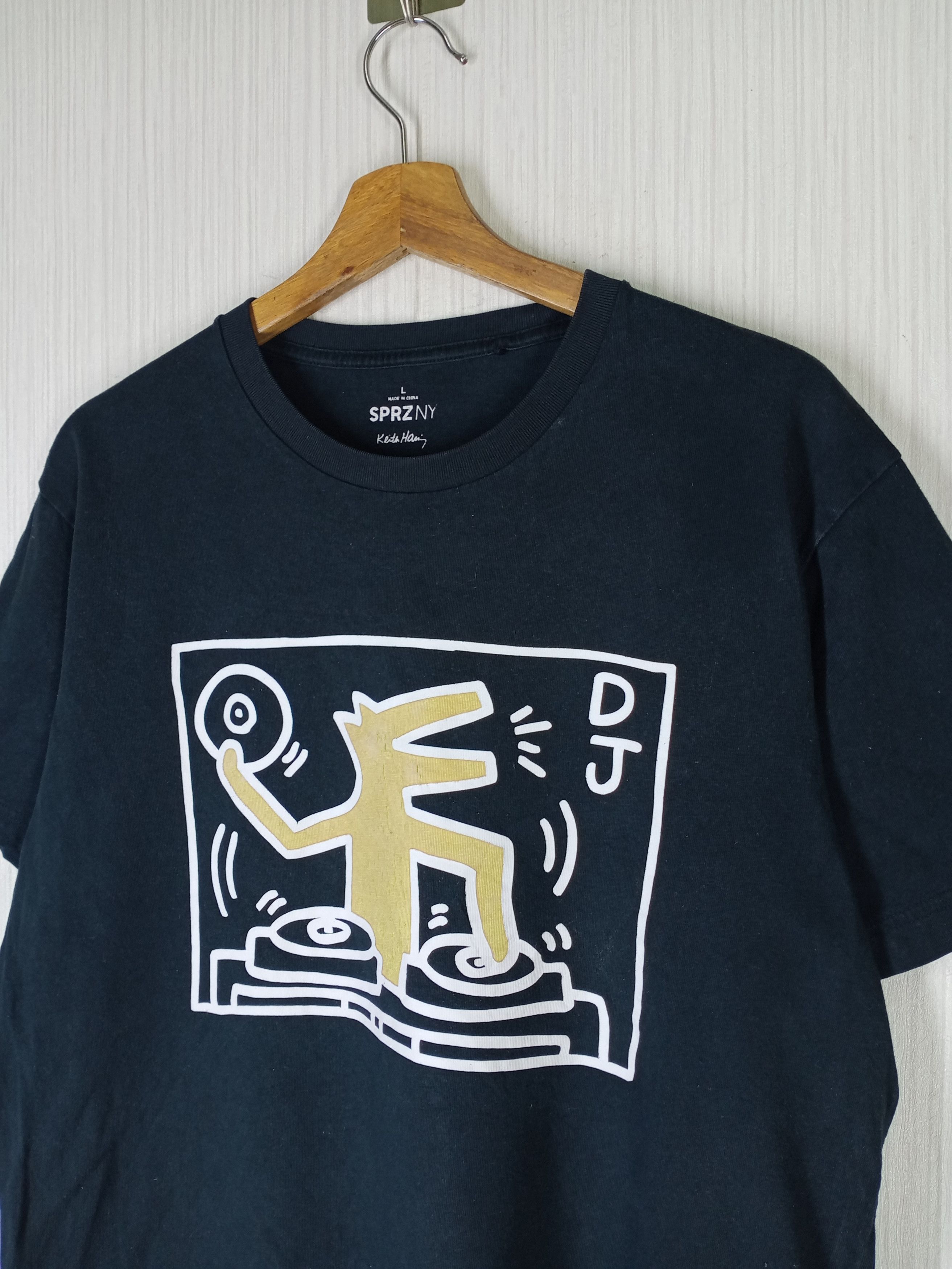 Keith Haring Rare Keith Haring DJ Art Tshirt Size US M / EU 48-50 / 2 - 3 Thumbnail