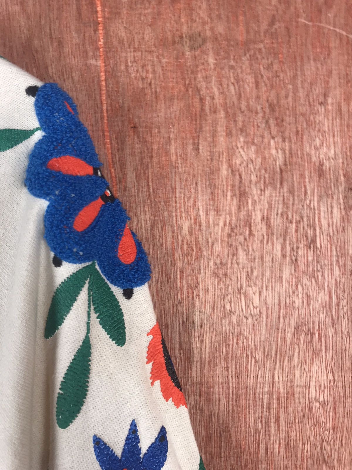 Vintage DLL Japan Floral Design knitwear art sweatshirt #2478 Size XL / US 12-14 / IT 48-50 - 6 Thumbnail