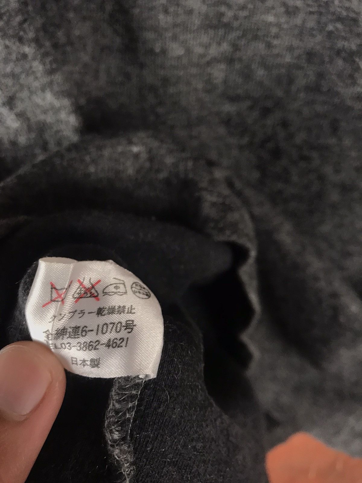 R.Newbold DLL R.Newbold Plain grey Sweatshirt #2477 Size US M / EU 48-50 / 2 - 10 Thumbnail