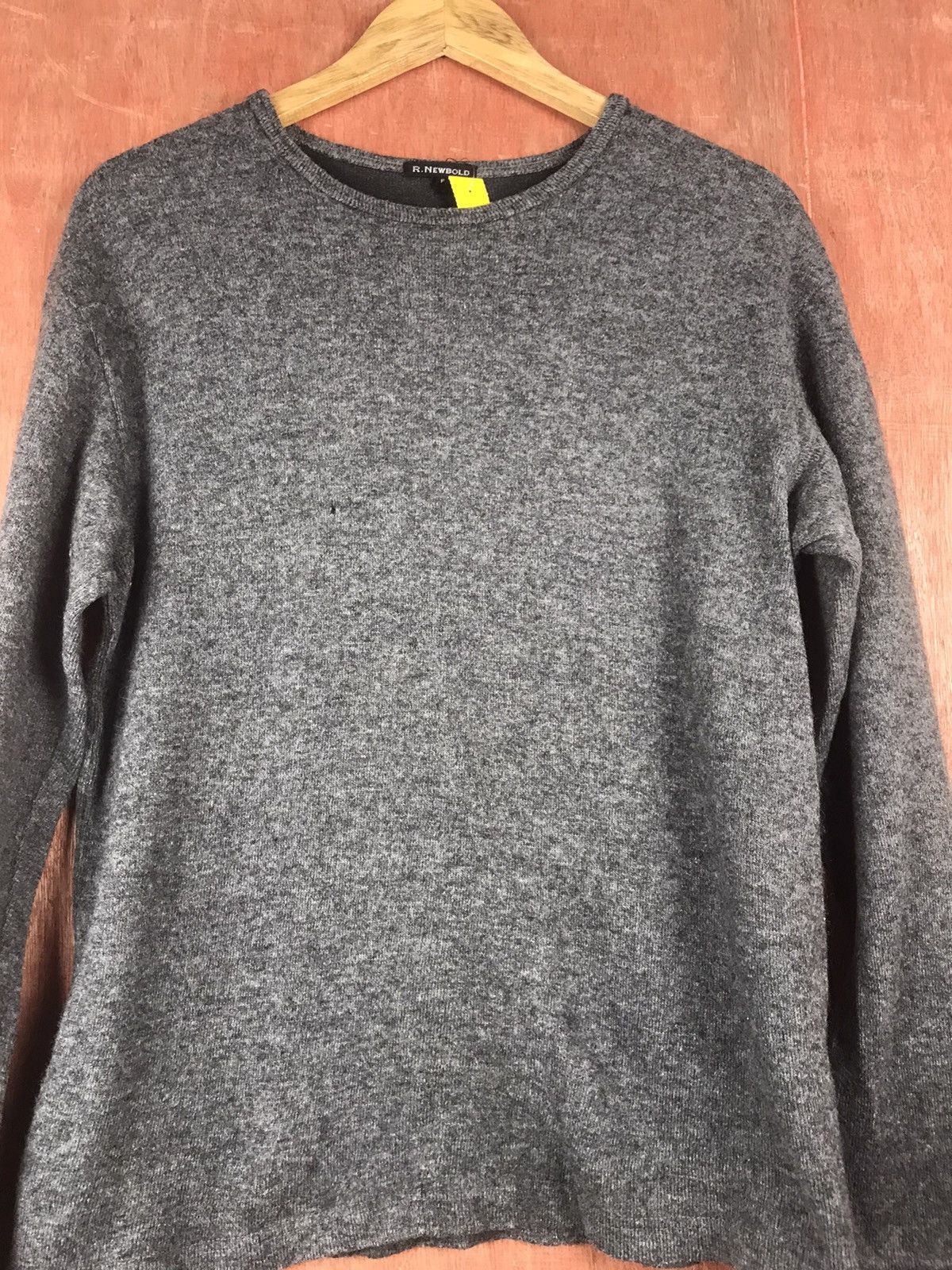 R.Newbold DLL R.Newbold Plain grey Sweatshirt #2477 Size US M / EU 48-50 / 2 - 2 Thumbnail