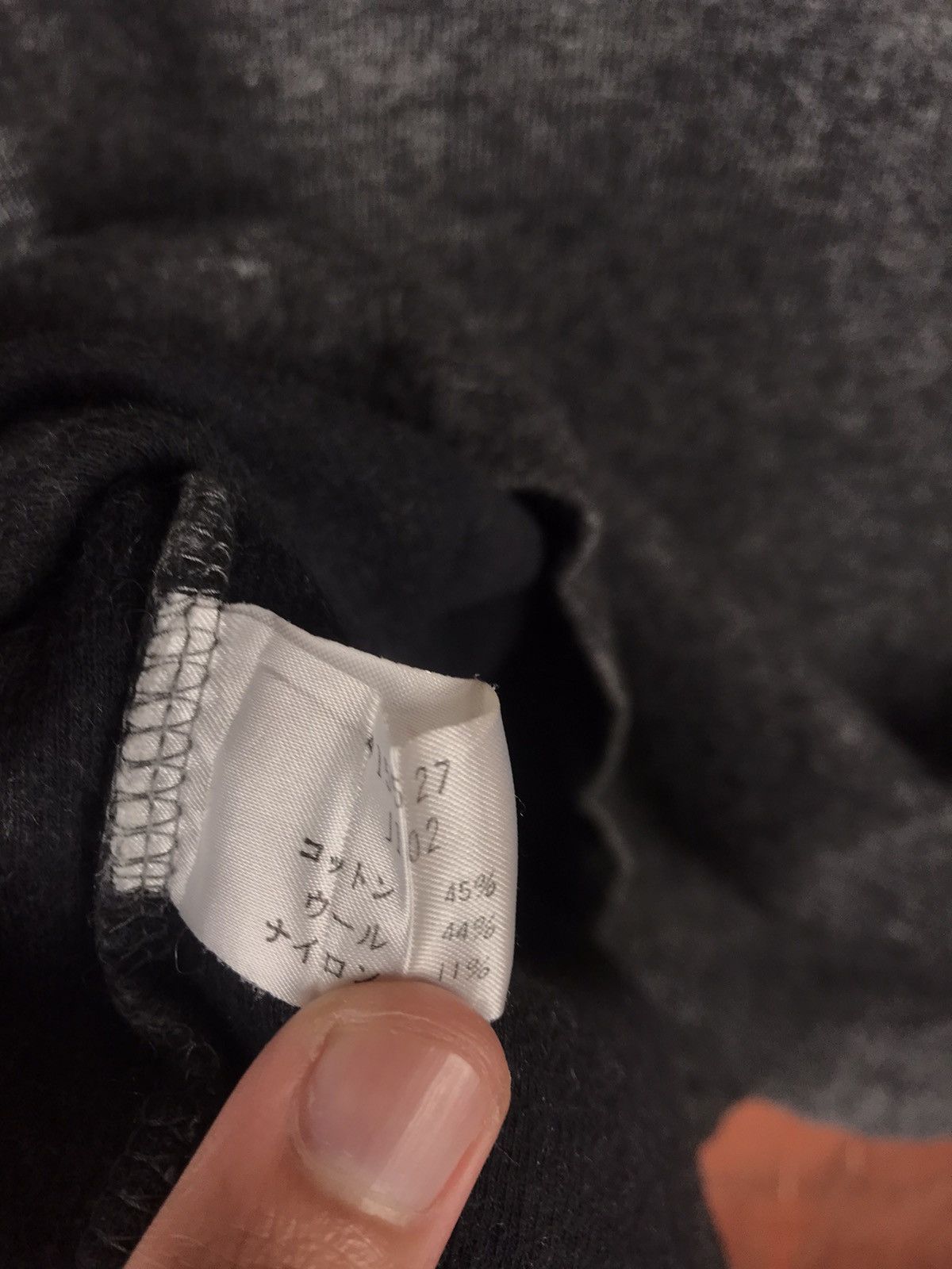 R.Newbold DLL R.Newbold Plain grey Sweatshirt #2477 Size US M / EU 48-50 / 2 - 9 Thumbnail