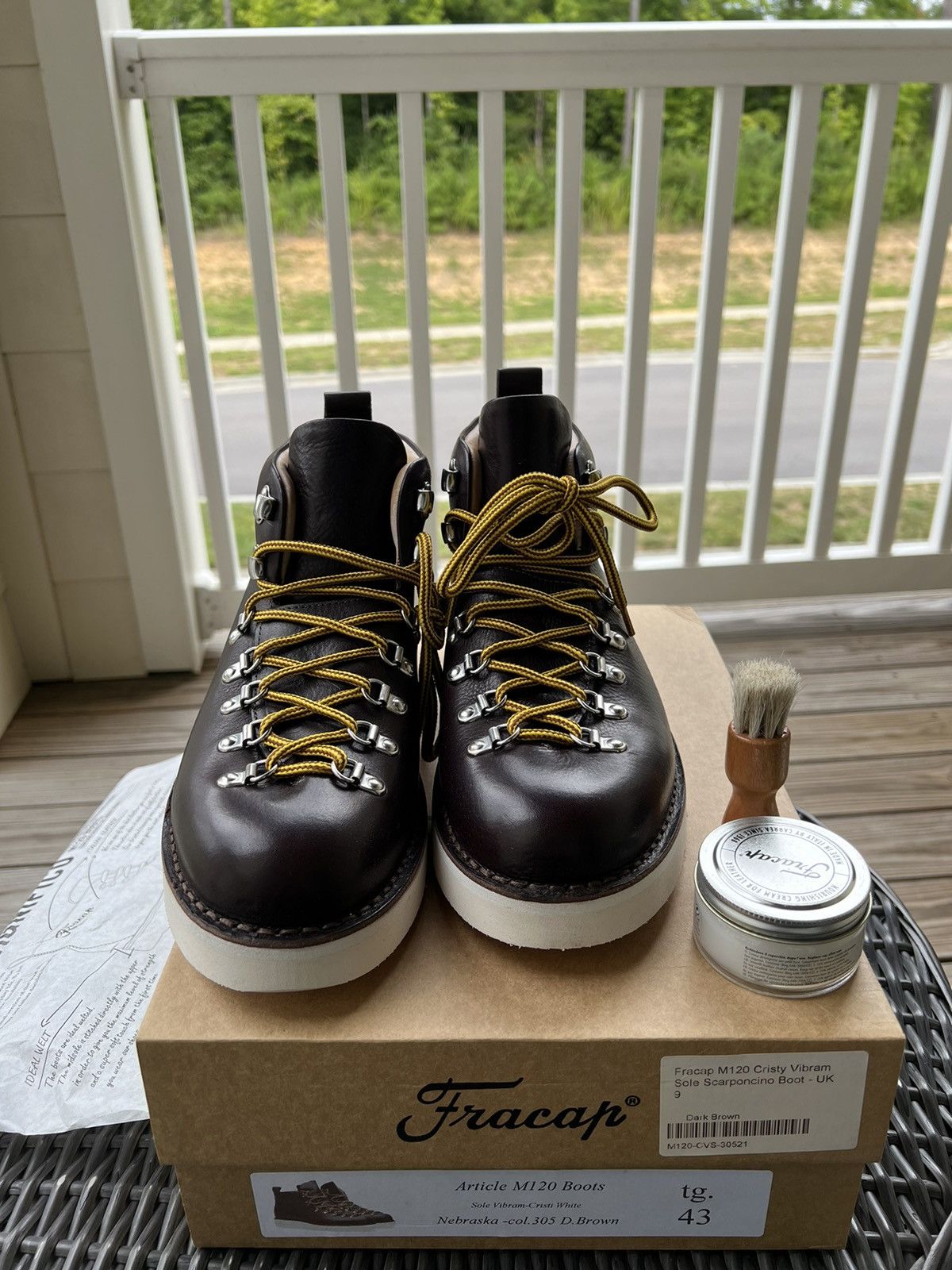 Fracap m120 cristy clearance vibram sole scarponcino boot