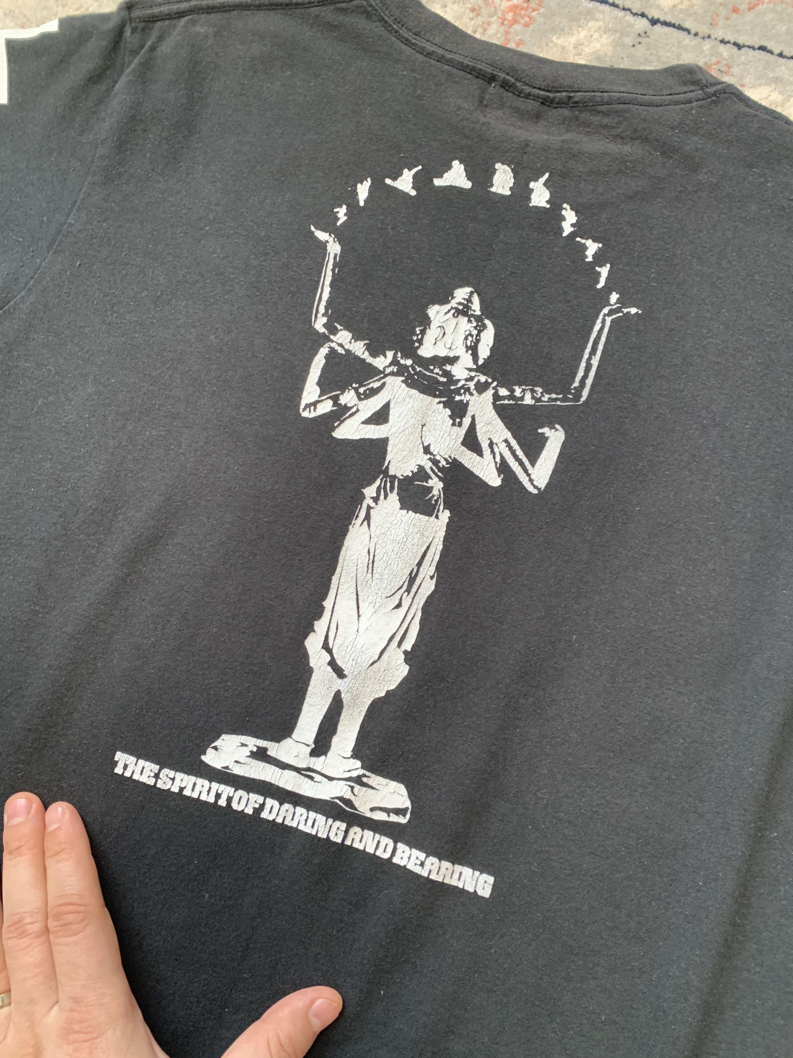 Japanese Brand Samurai The Spirit Of Daring And Bearing Vintage T-Shirt Size US L / EU 52-54 / 3 - 8 Thumbnail