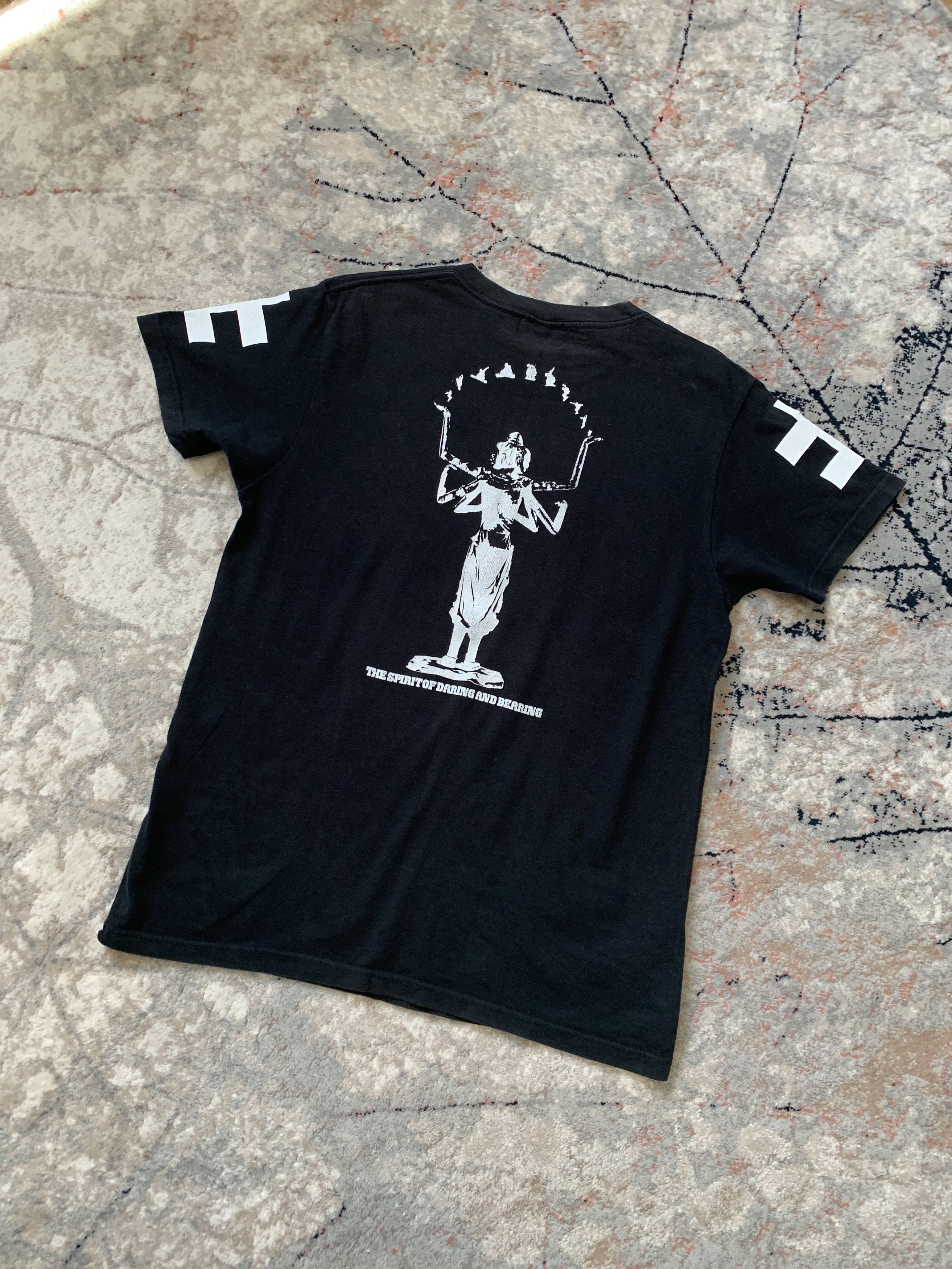 Japanese Brand Samurai The Spirit Of Daring And Bearing Vintage T-Shirt Size US L / EU 52-54 / 3 - 4 Thumbnail