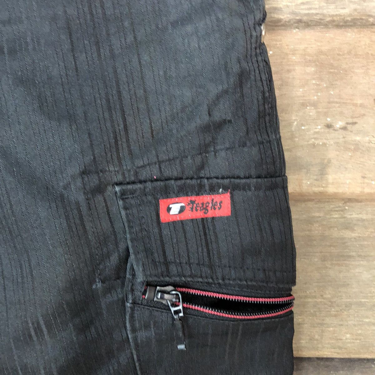 Japanese Brand DLL Teagles Black multipocket tactical Cargo Pants #2360 Size US 36 / EU 52 - 16 Thumbnail