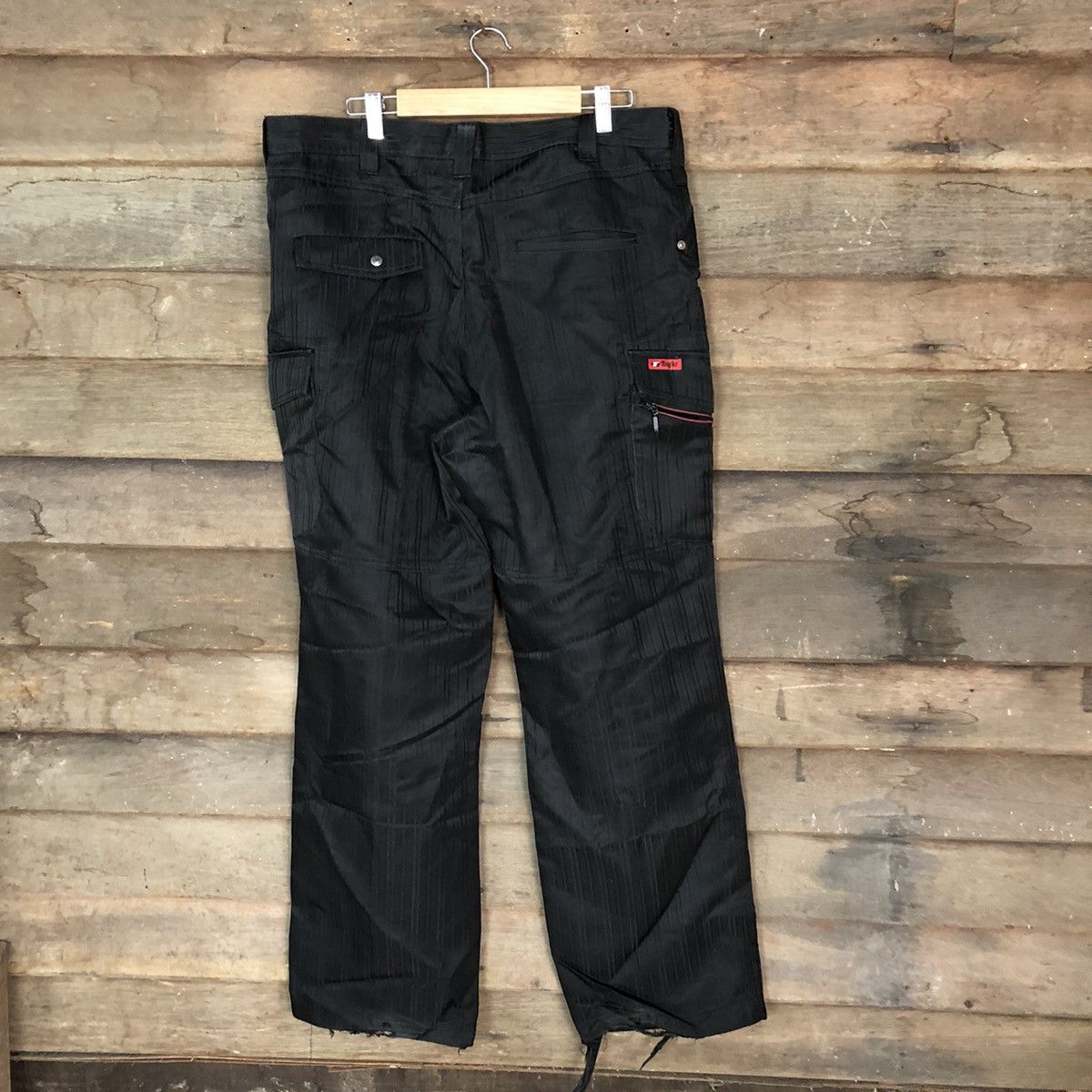 Japanese Brand DLL Teagles Black multipocket tactical Cargo Pants #2360 Size US 36 / EU 52 - 11 Thumbnail