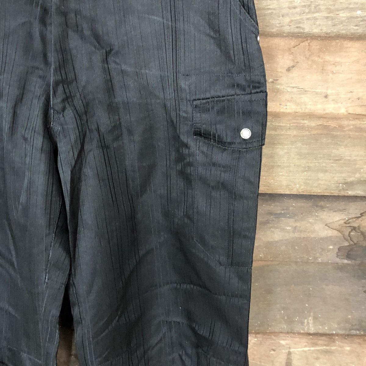 Japanese Brand DLL Teagles Black multipocket tactical Cargo Pants #2360 Size US 36 / EU 52 - 7 Thumbnail