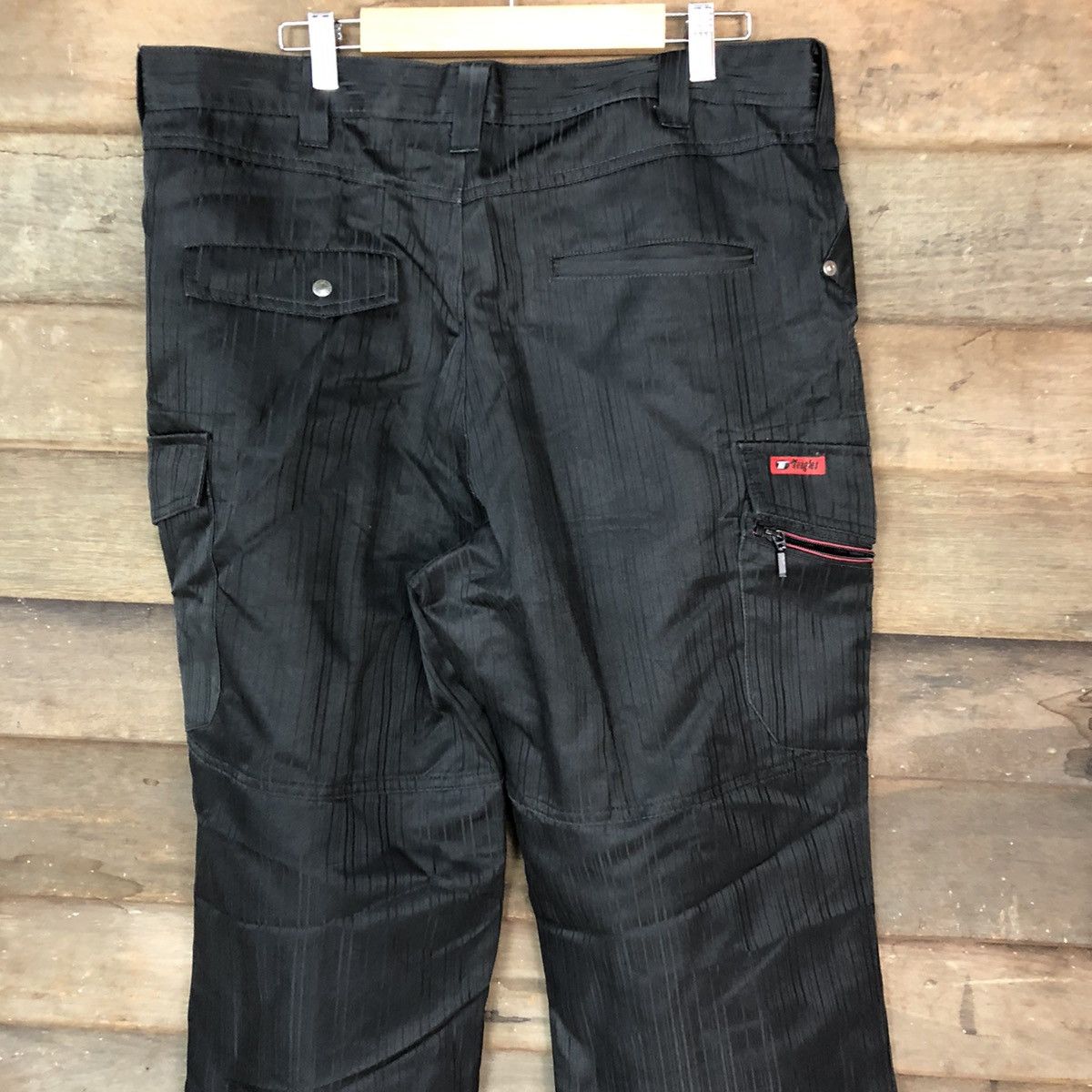 Japanese Brand DLL Teagles Black multipocket tactical Cargo Pants #2360 Size US 36 / EU 52 - 12 Thumbnail