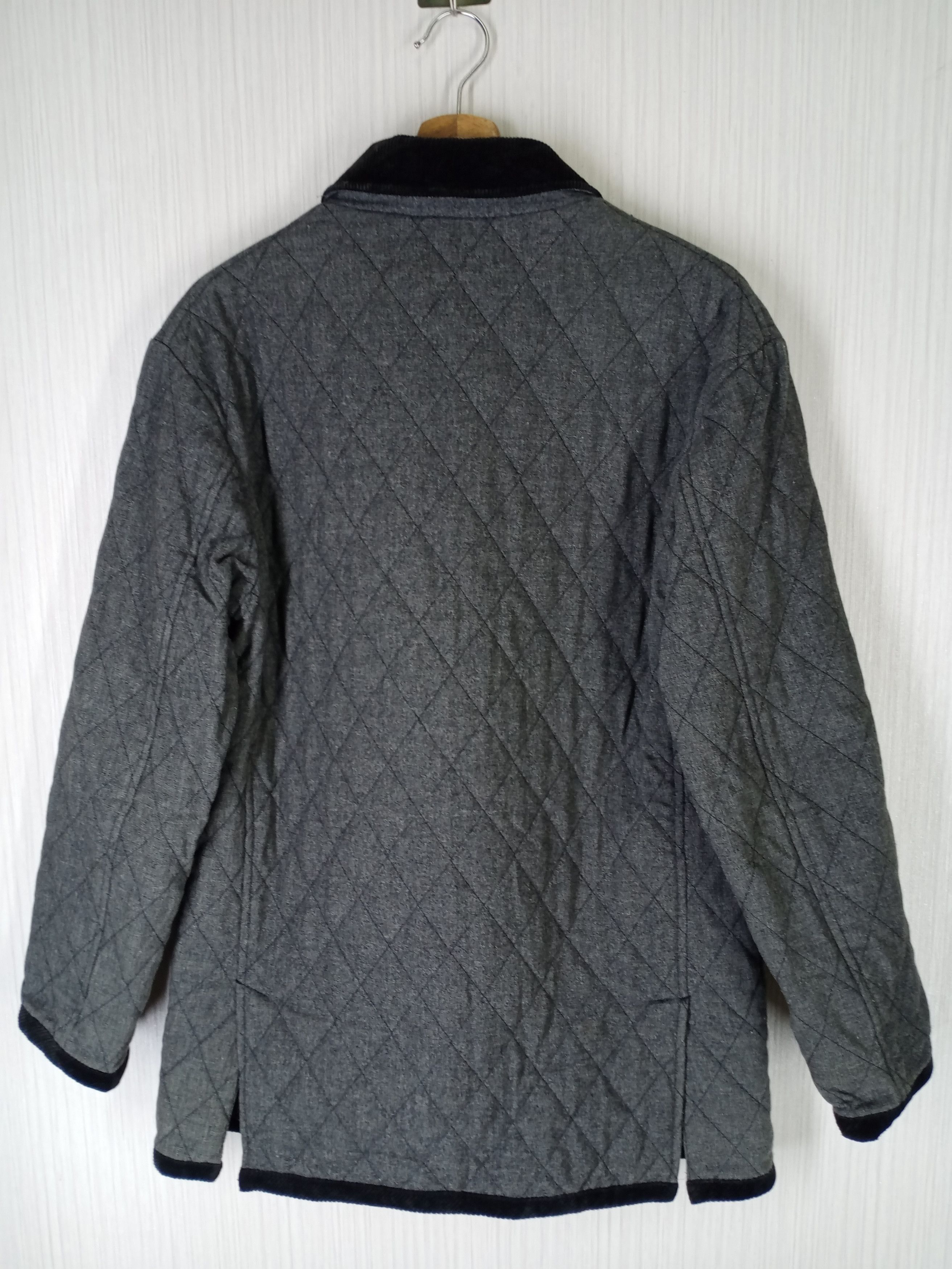 Black Label Burberry Black Label Nova Check Quilted Jacket Size US M / EU 48-50 / 2 - 9 Thumbnail