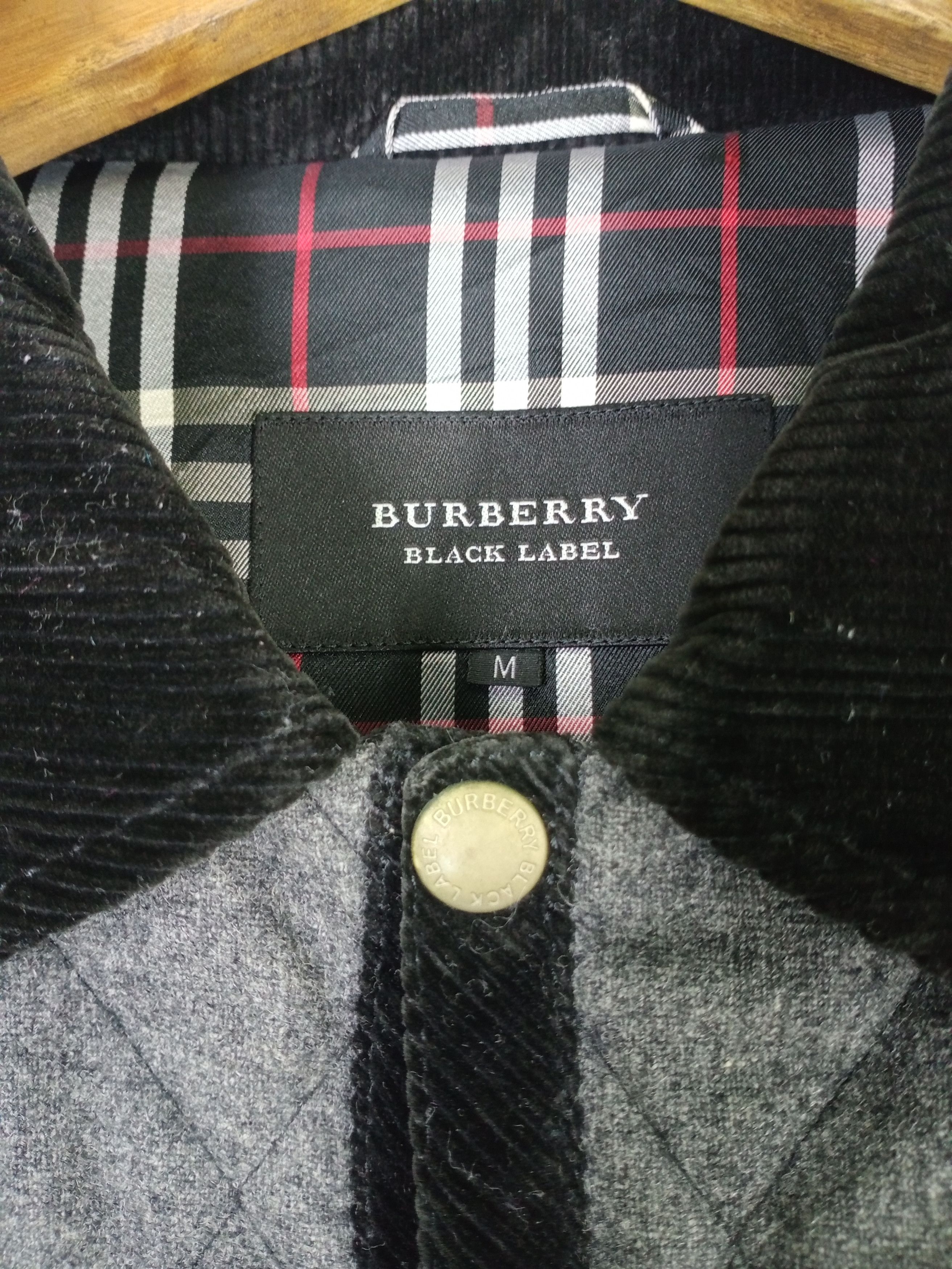Black Label Burberry Black Label Nova Check Quilted Jacket Size US M / EU 48-50 / 2 - 5 Thumbnail