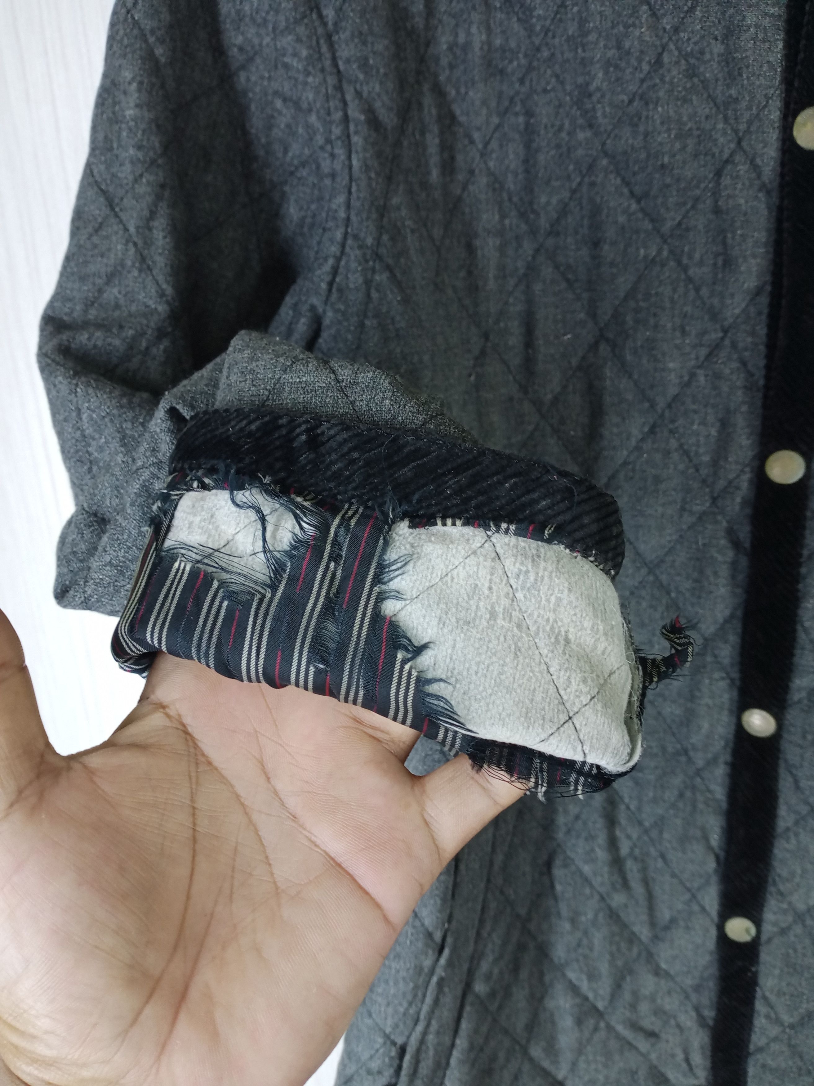 Black Label Burberry Black Label Nova Check Quilted Jacket Size US M / EU 48-50 / 2 - 10 Thumbnail